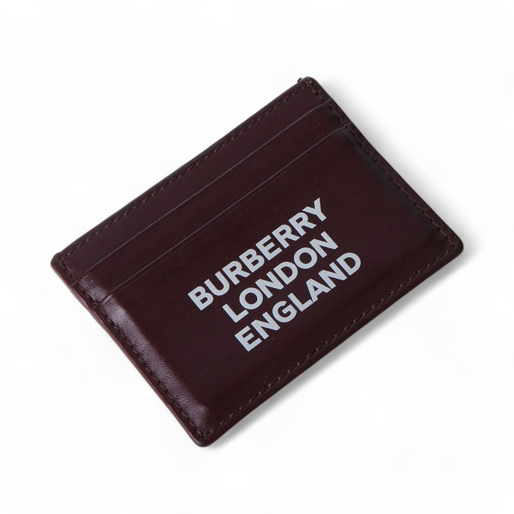Burberry Leather Card Wallet with Logo/32314