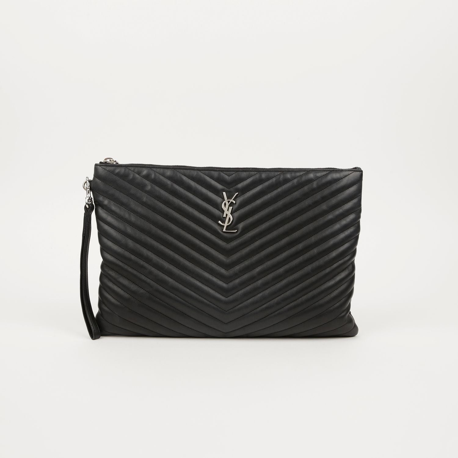 Saint Laurent Monogram Document Holder Clutch 440222