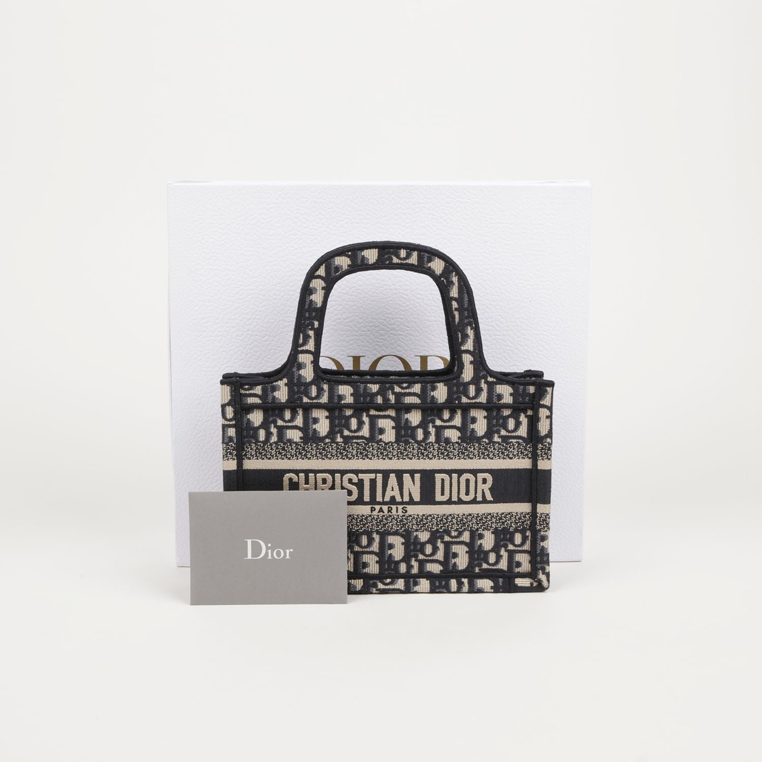 Dior Mini Tote Bag S5475ZRIW with Box - SKU: S5475ZRIW