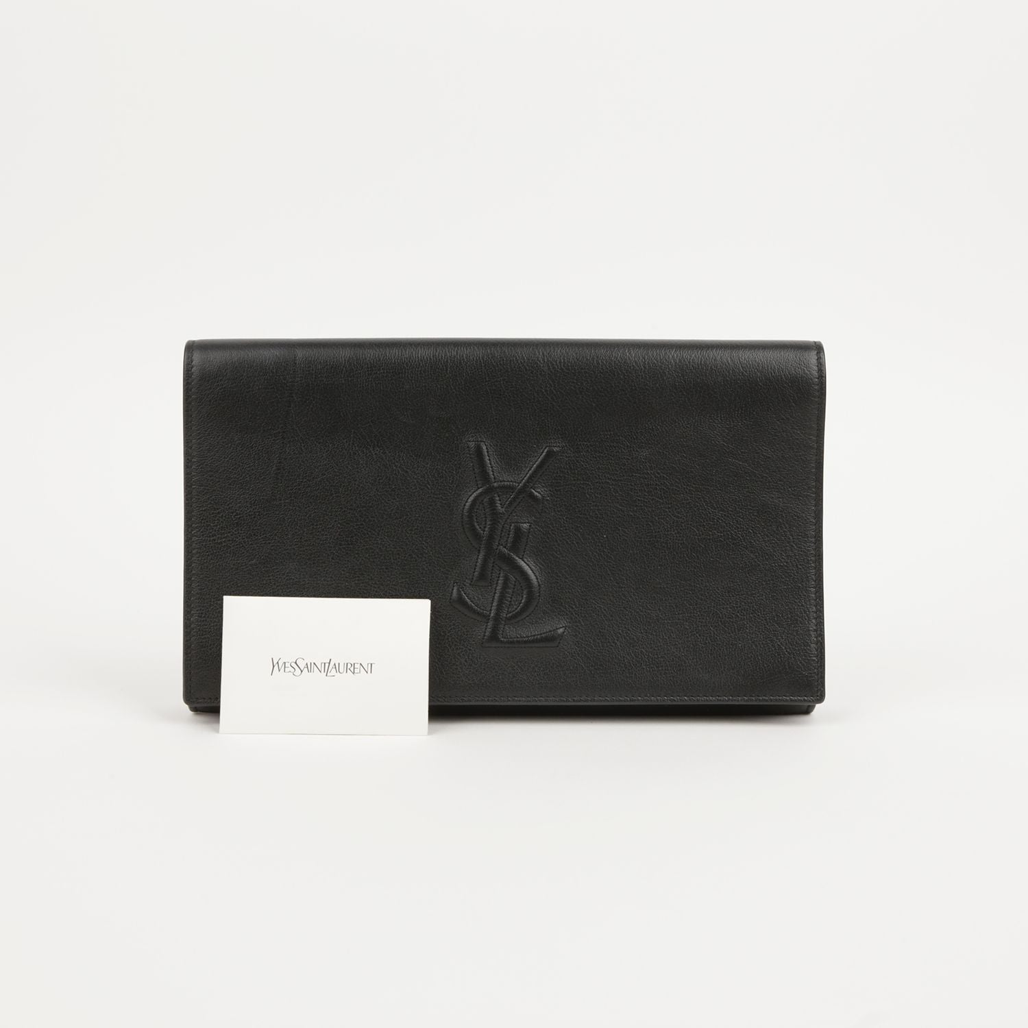 Saint Laurent Velour Clutch 361120 SKU