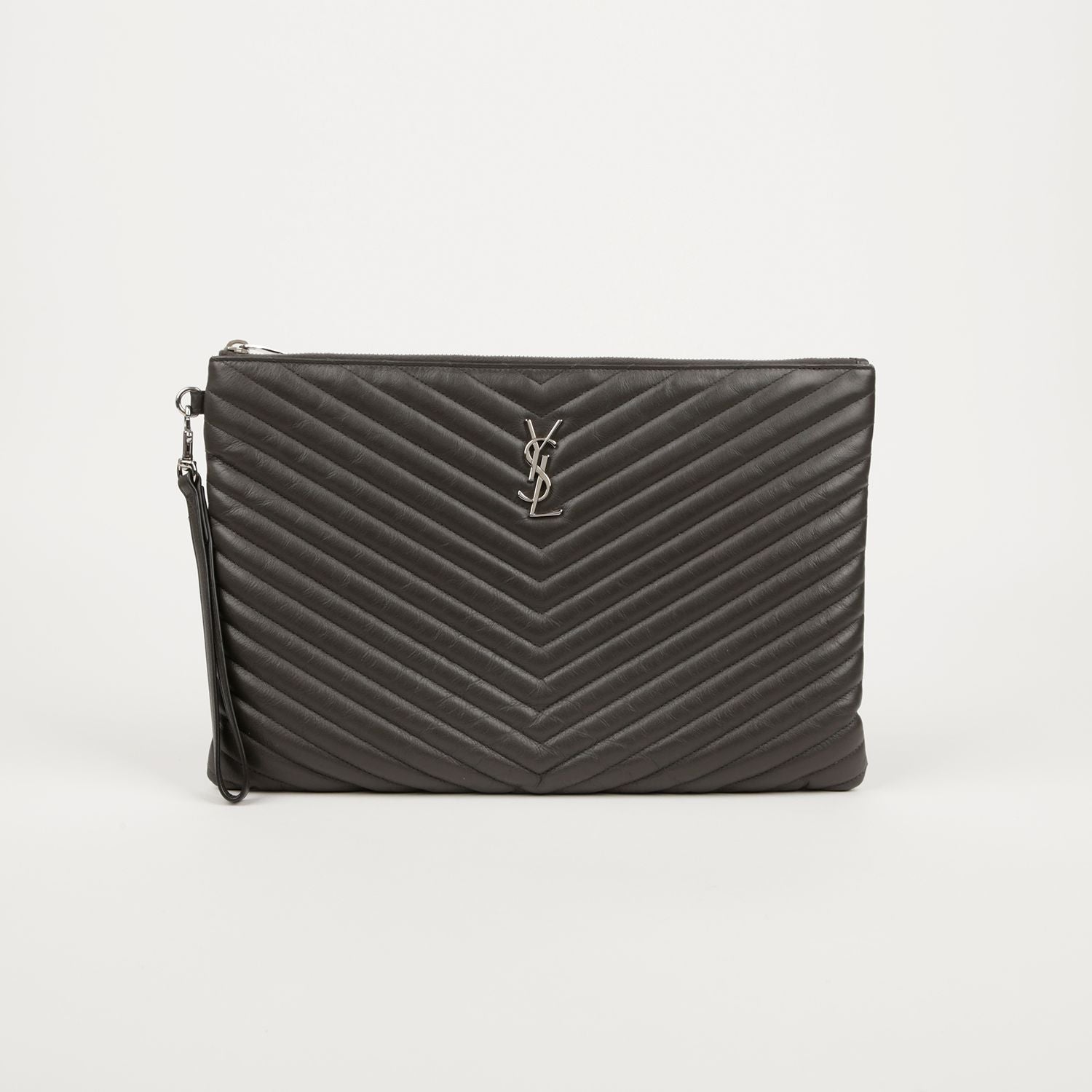 Saint Laurent Monogram Document Holder Clutch 440222