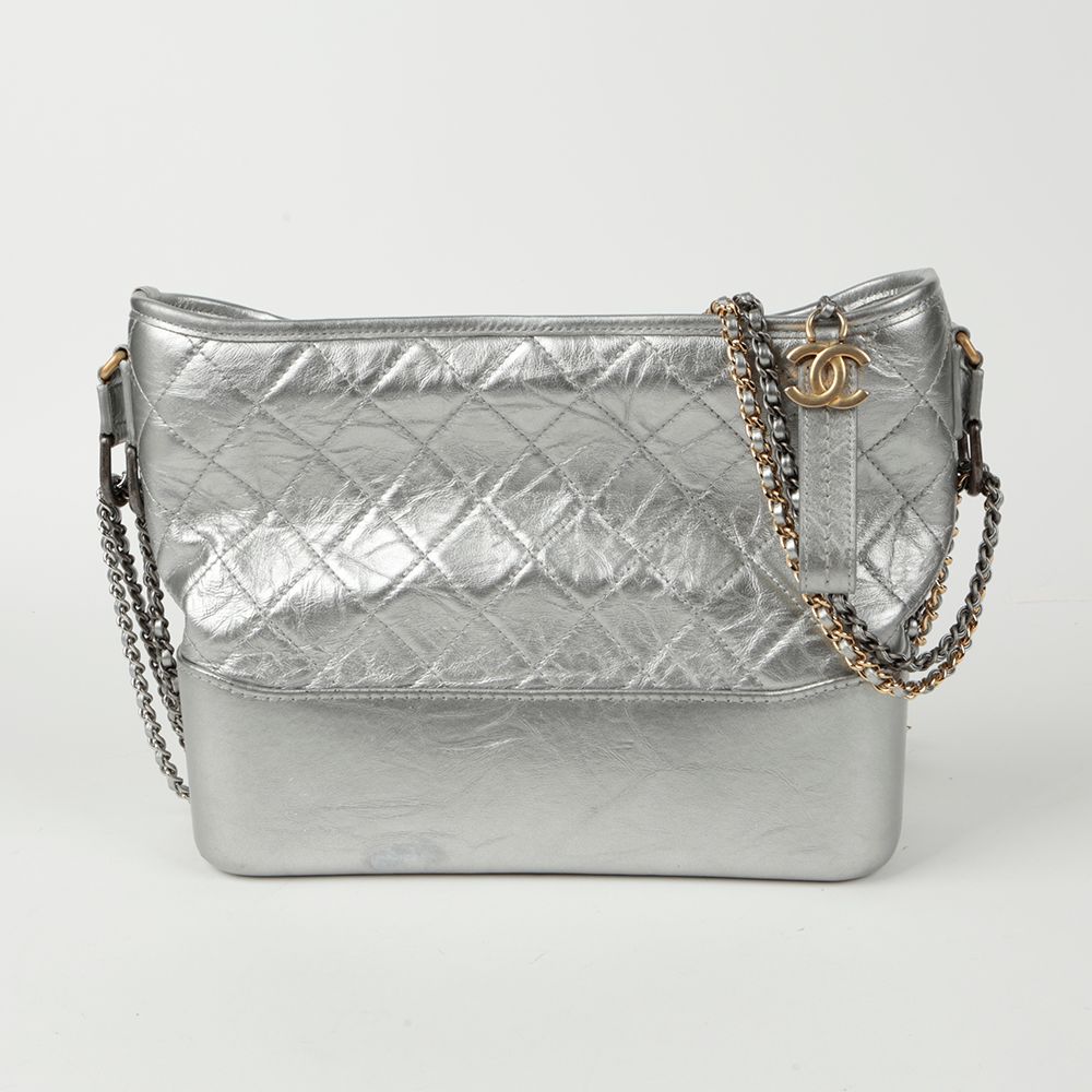 CHANEL Large Hobo Shoulder Crossbag A93824