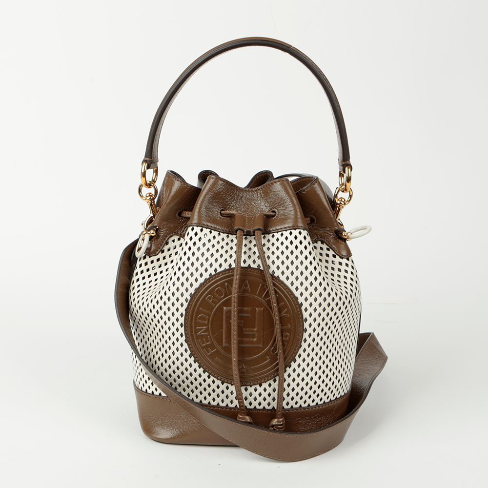 Fendi Montrezo Small Bucket Tote Shoulder Bag 8BT309