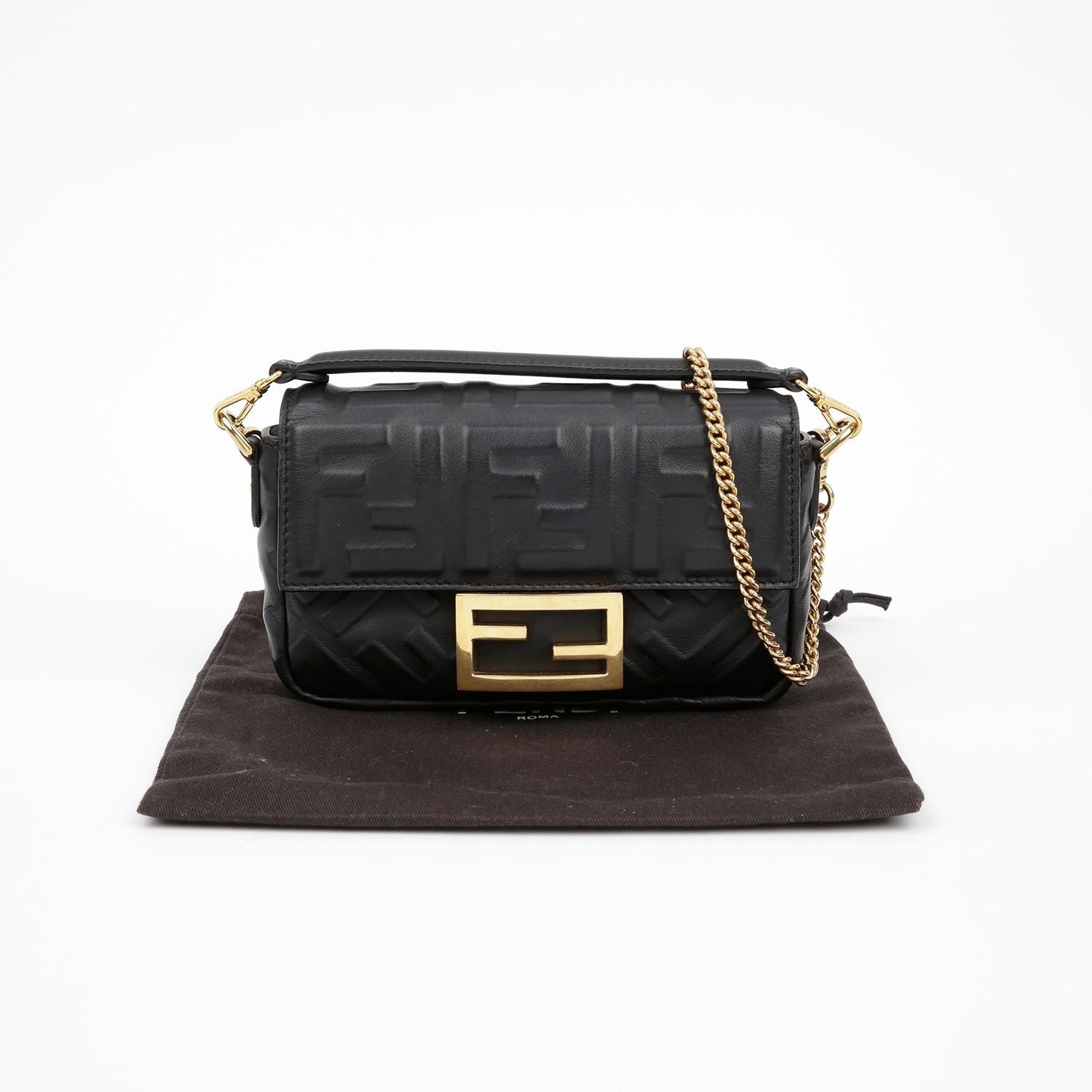 Fendi Mini Tote Shoulder Bag - Baguette Style 8BS017