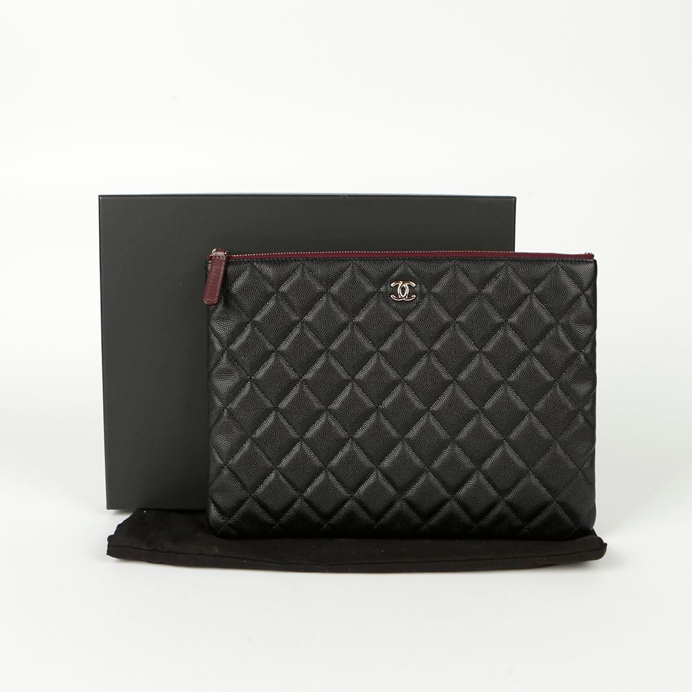 CHANEL Classic Caviar Neodium Clutch A82545