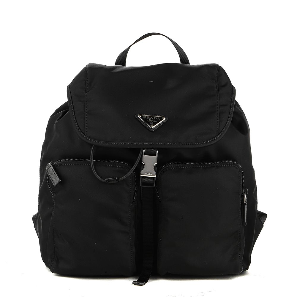 Prada Women's Triangle Logo Backpack 25SS (1BZ005 ZOT F0002)