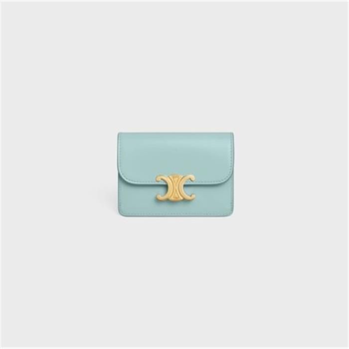 Celine Flap Trio Triumph Card Wallet 10I583DPV