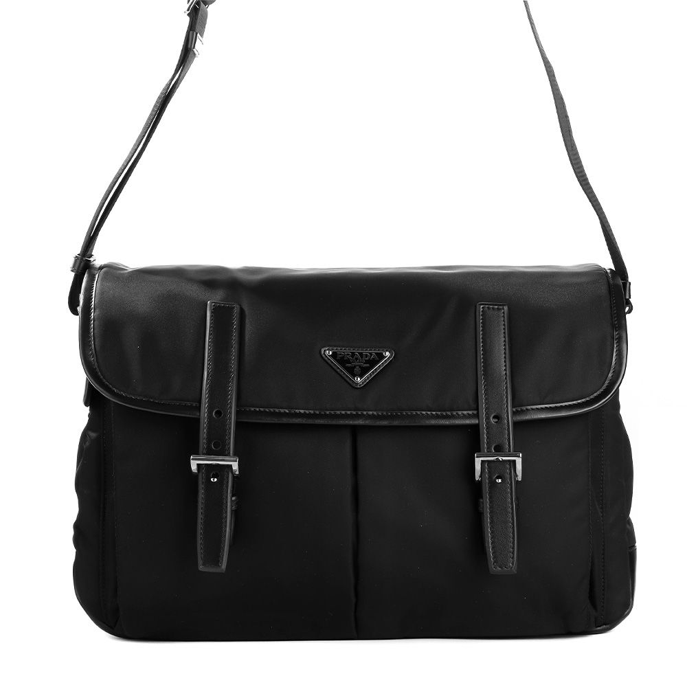 Prada Men's Nylon Crossbody Bag 25SS (1BD369 RDLN F0002)