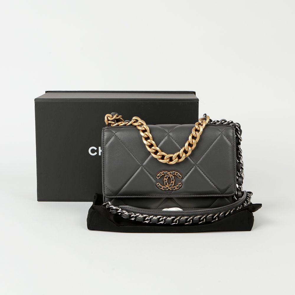 CHANEL WOC Tote Crossbody Bag AP0957 - Gray (SKU: AP0957)