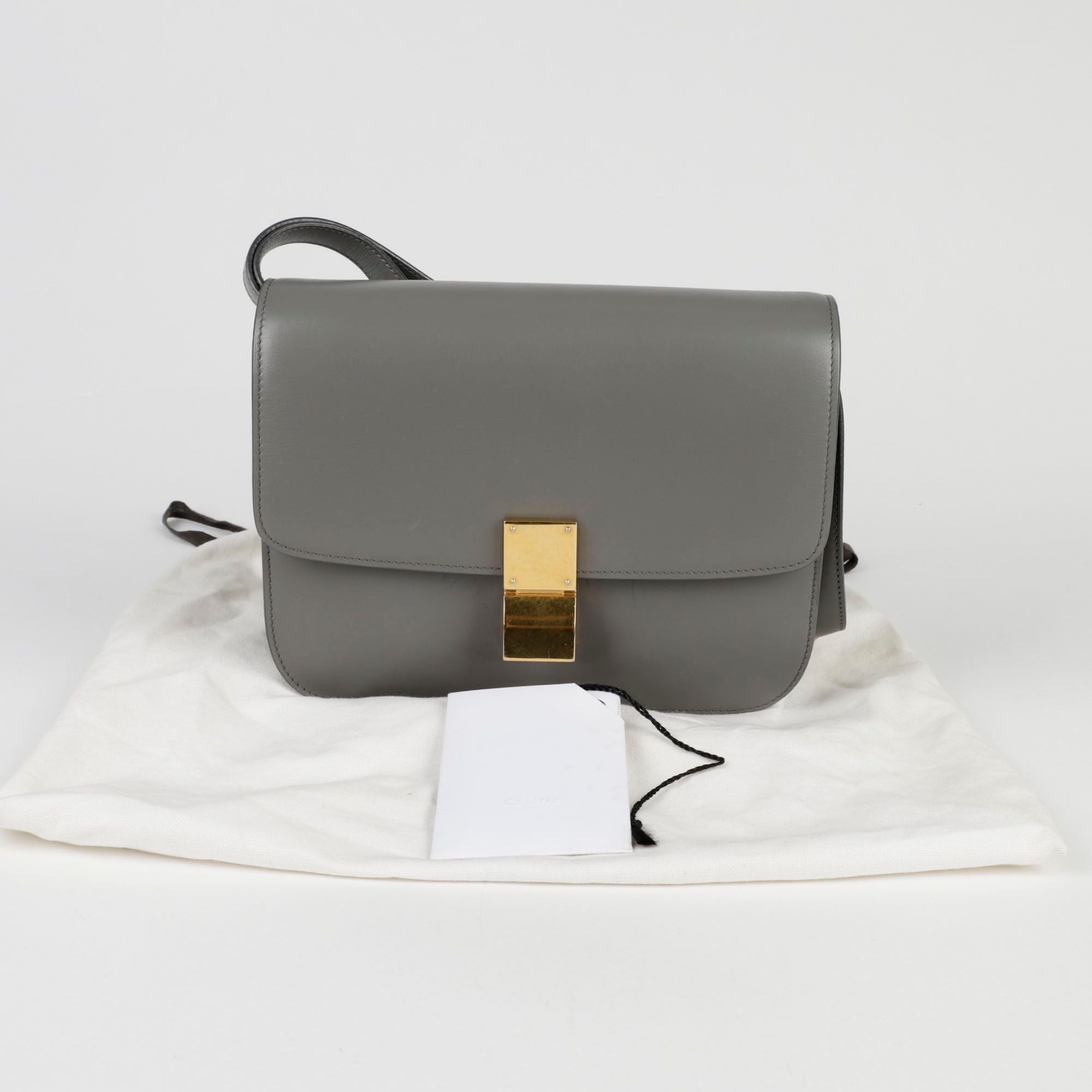Celine Classic Box Medium Shoulder Bag 164173