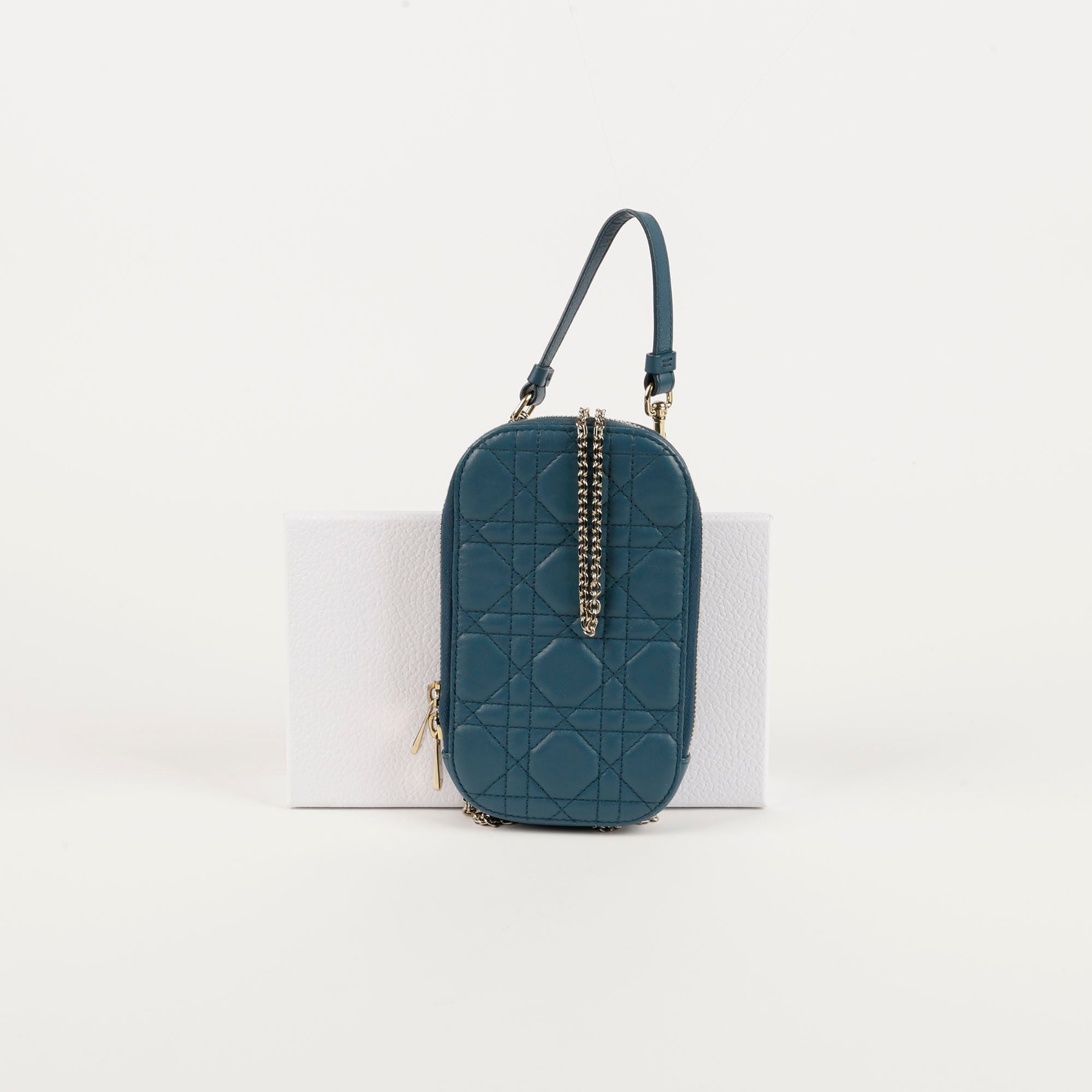 Dior Lady Phone Holder Tote Shoulder Bag S0872ONMJ