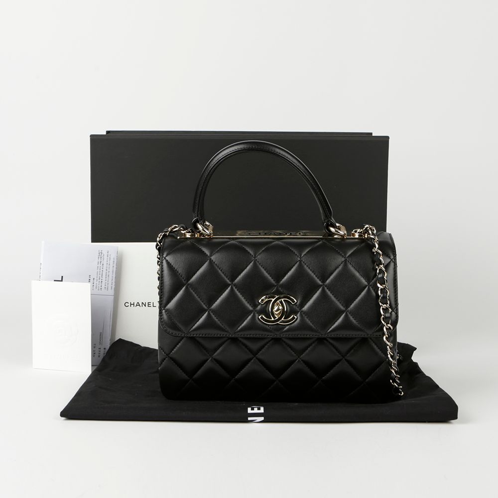 CHANEL Trendy CC Small Tote Shoulder Bag A92236