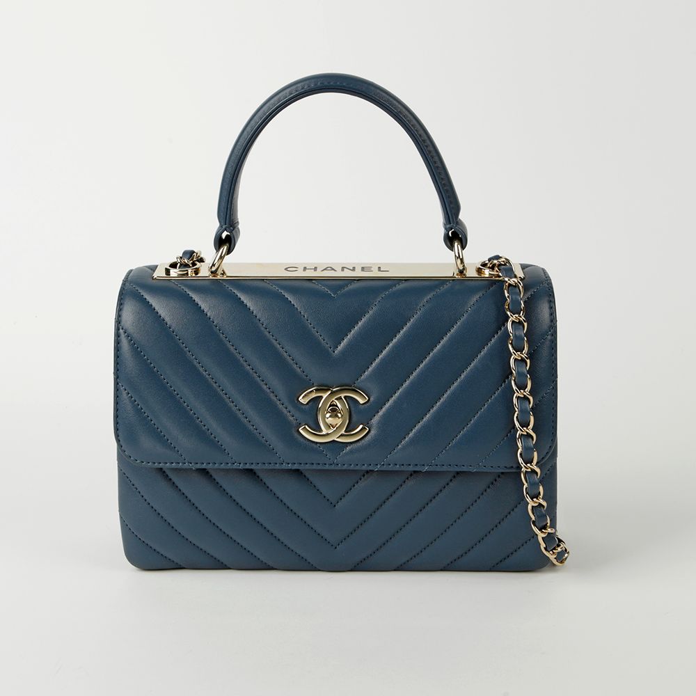 CHANEL Trendy CC Small Tote Shoulder Bag A92236