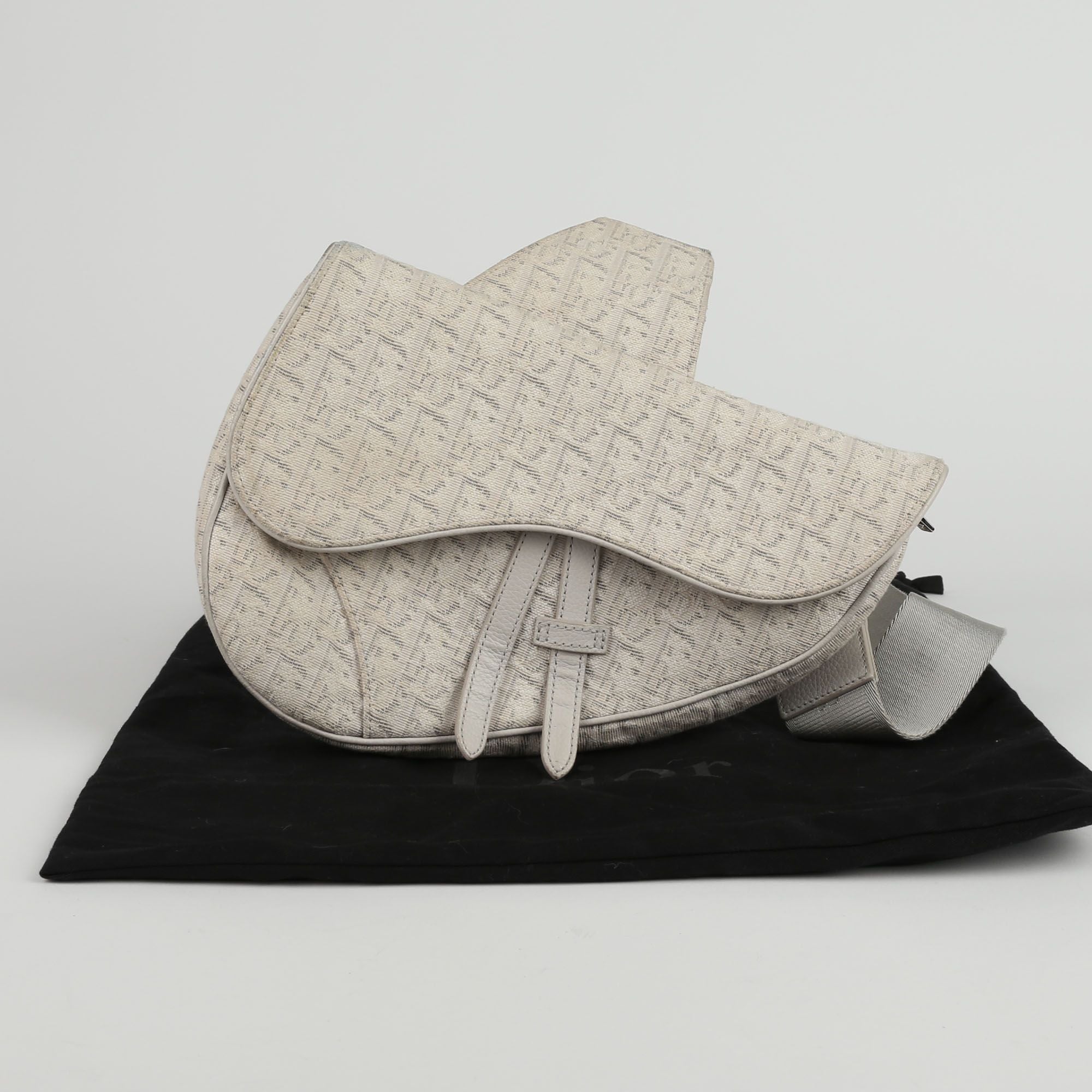 Dior Beige Obleek Saddle Crossbody Bag 1ADPO093YZY