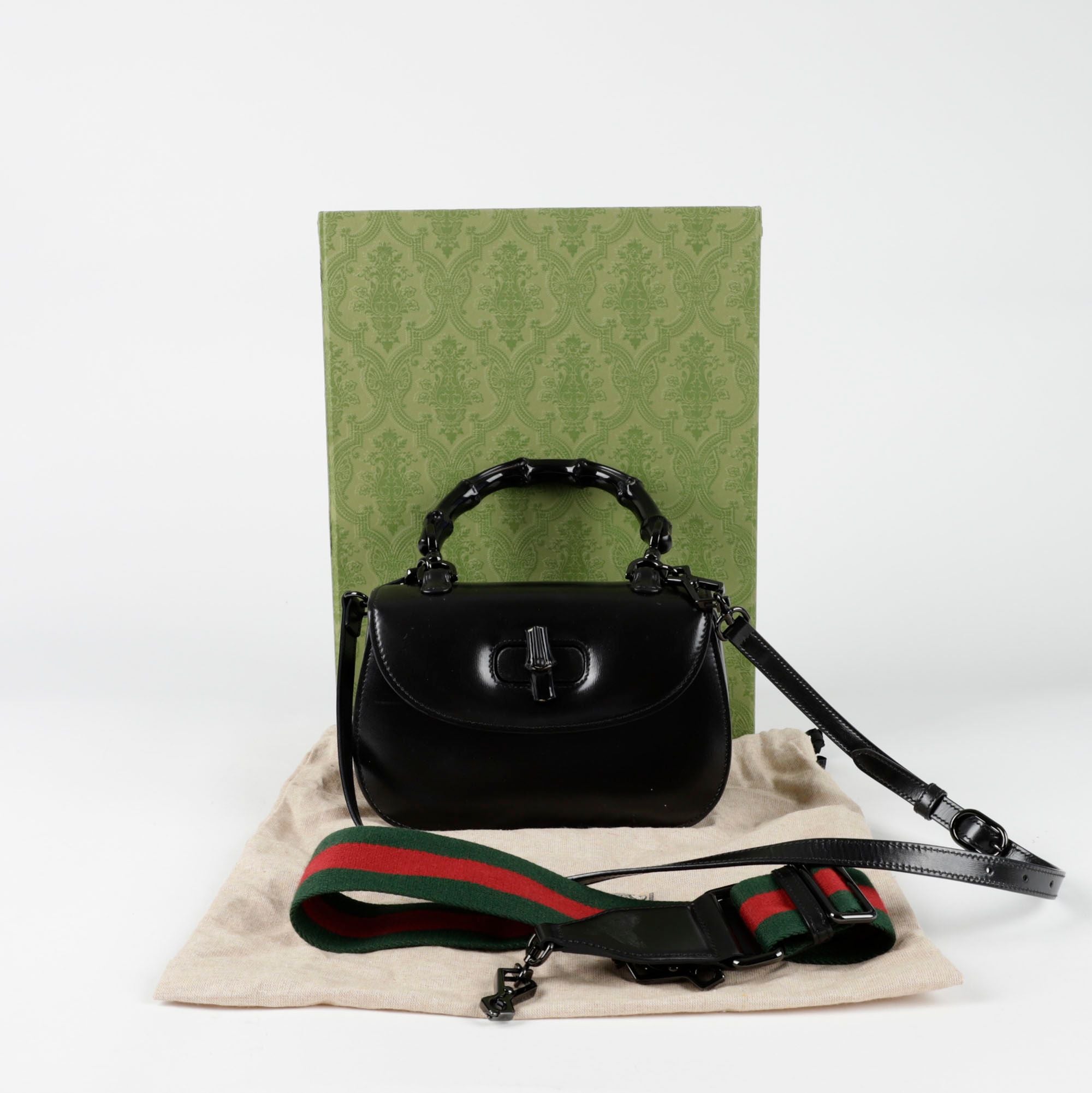 Gucci Snake Print Small Top Handle Tote Shoulder Bag 1974 - 675797