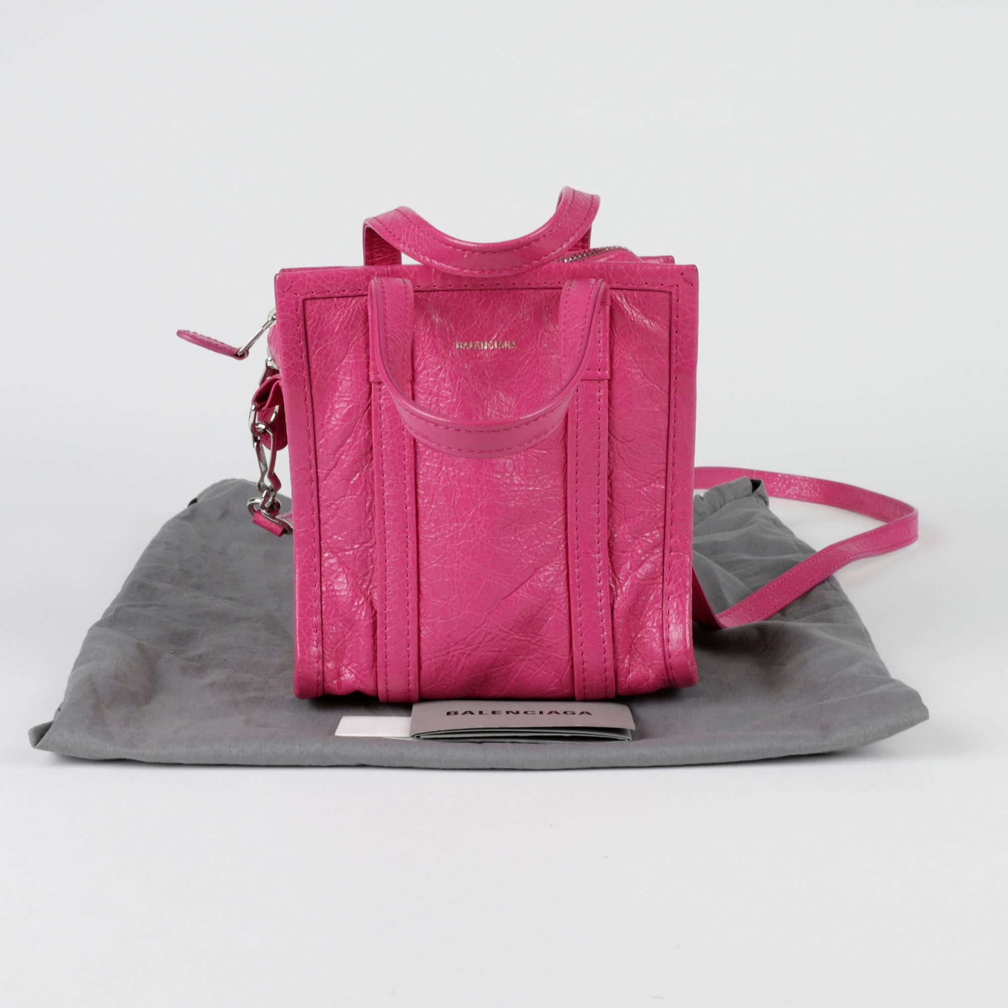 Balenciaga Tote Shoulder Bag XXS Pink 513988