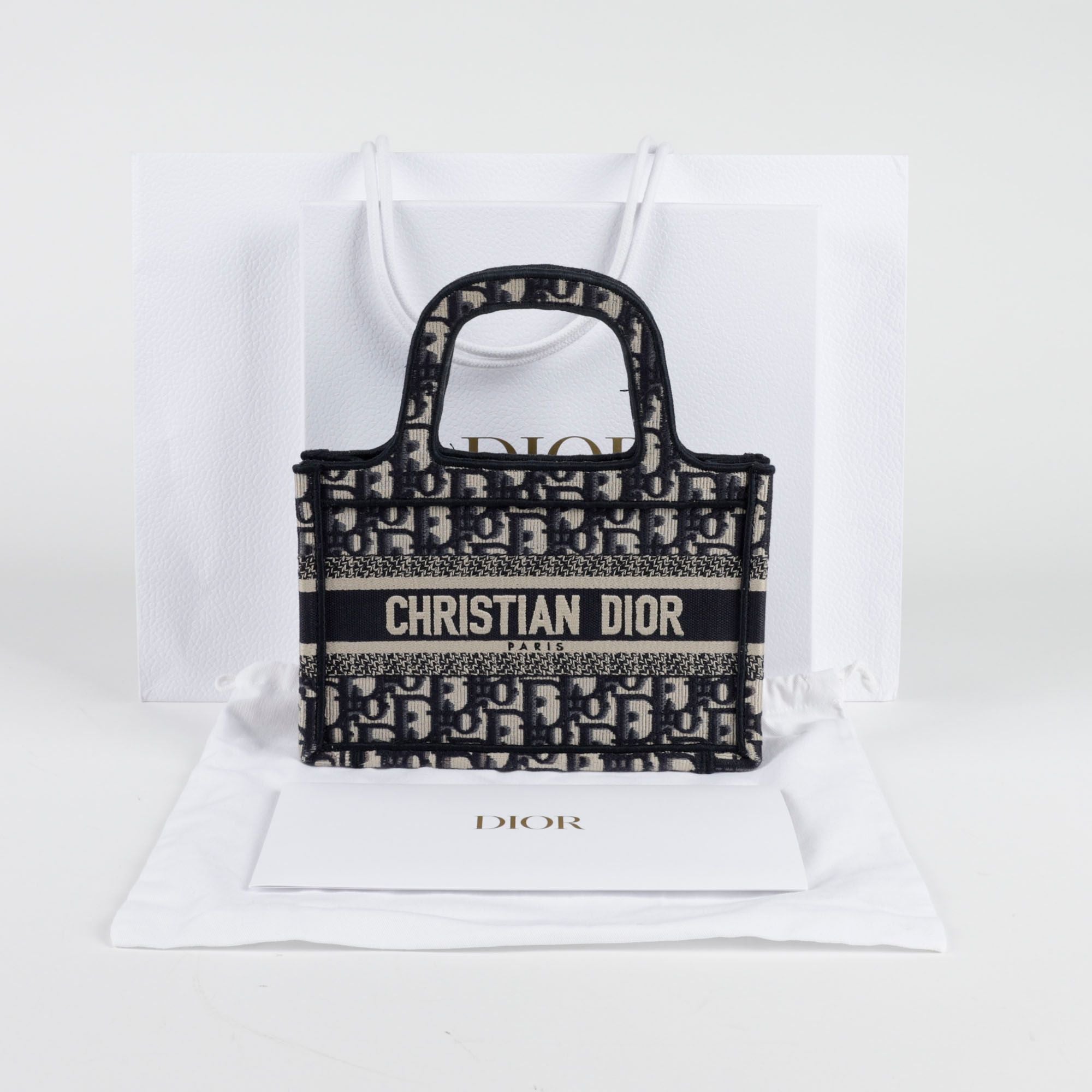 Dior Mini Tote Bag S5475ZRIW - One Size