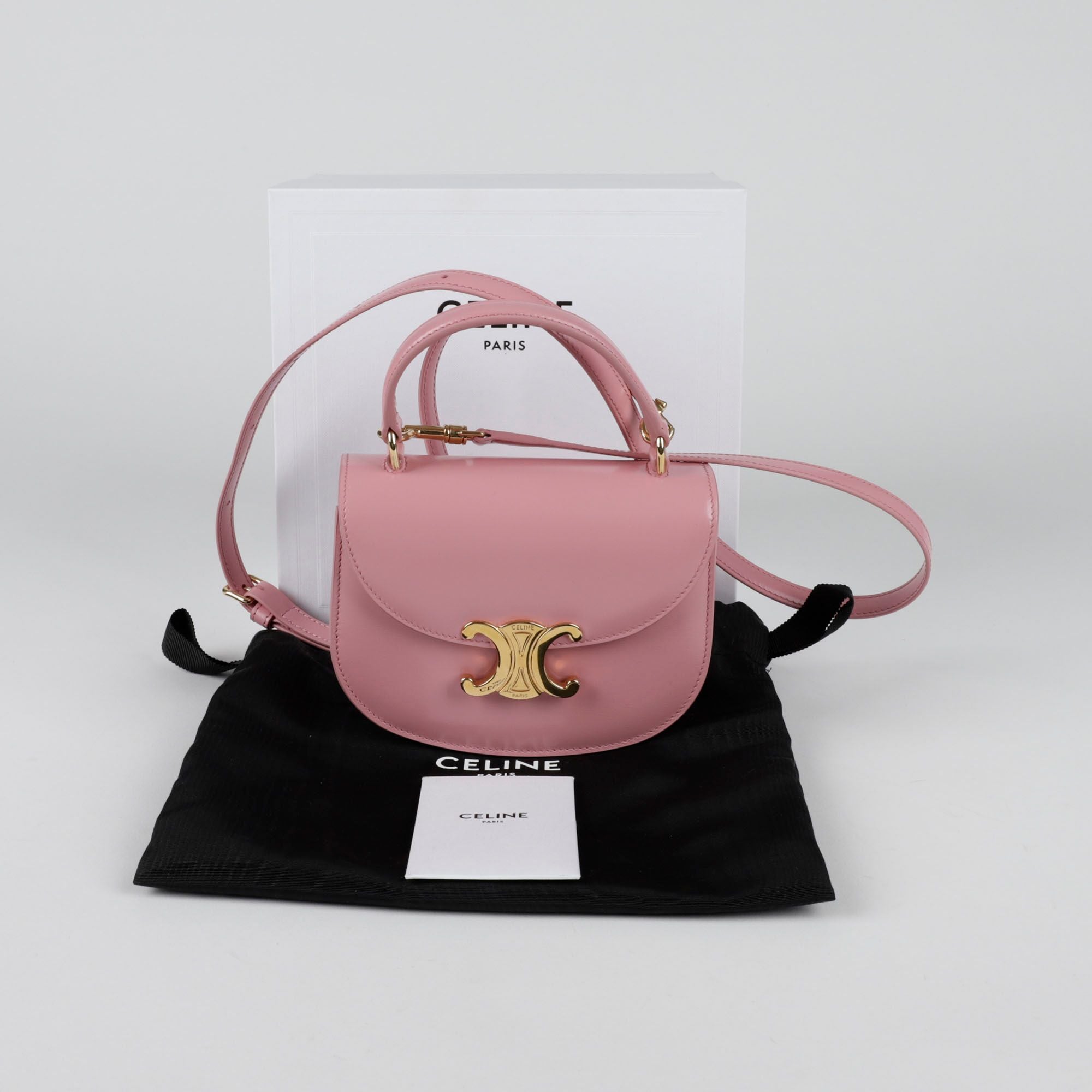 Celine Mini Clear Besace Tote Shoulder Bag 10L063ETZ