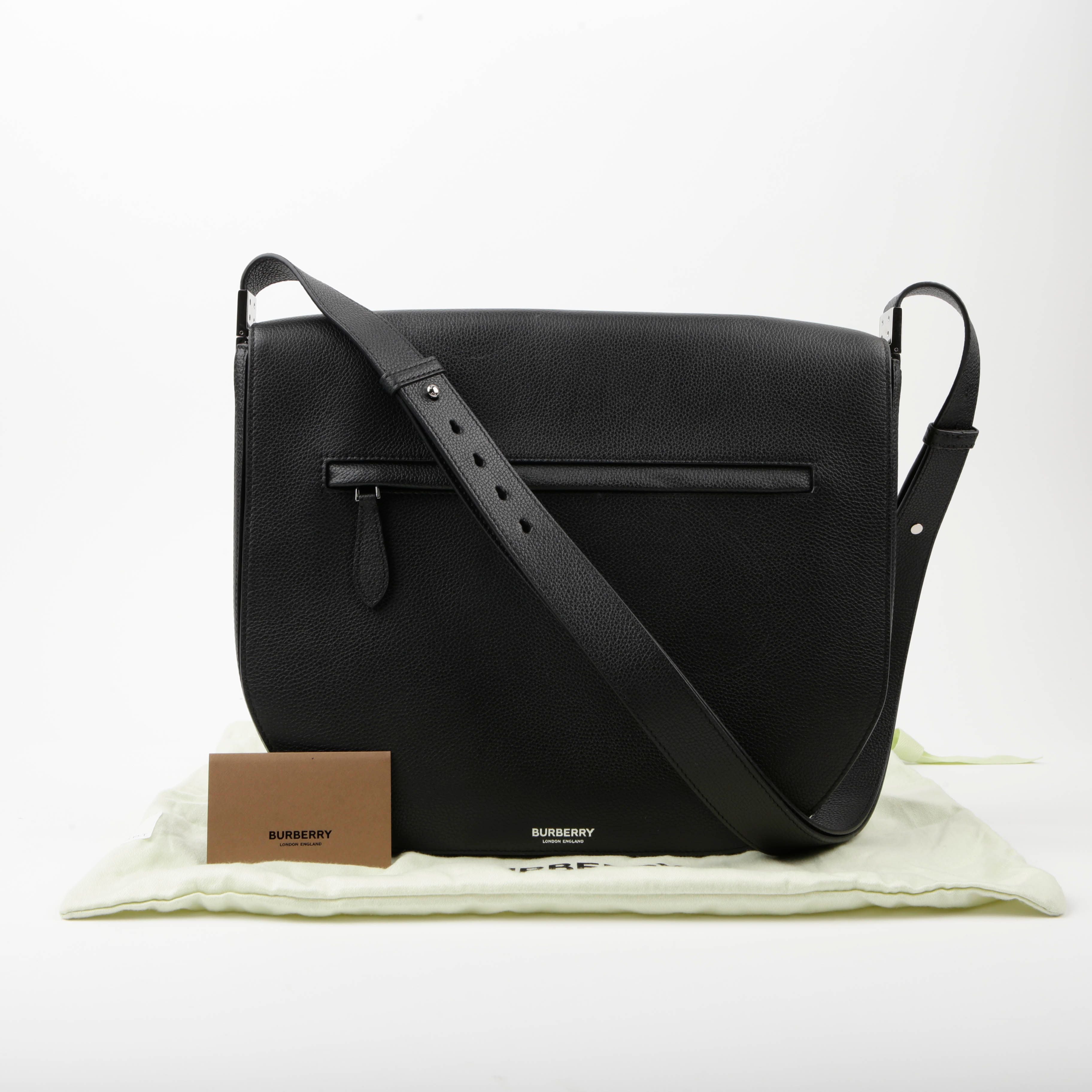 Burberry Olympia Crossbody Bag in Black Leather 8035764
