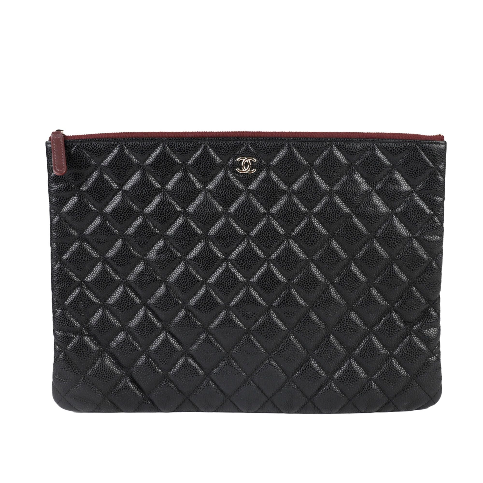 CHANEL Classic Caviar Large Clutch A82552