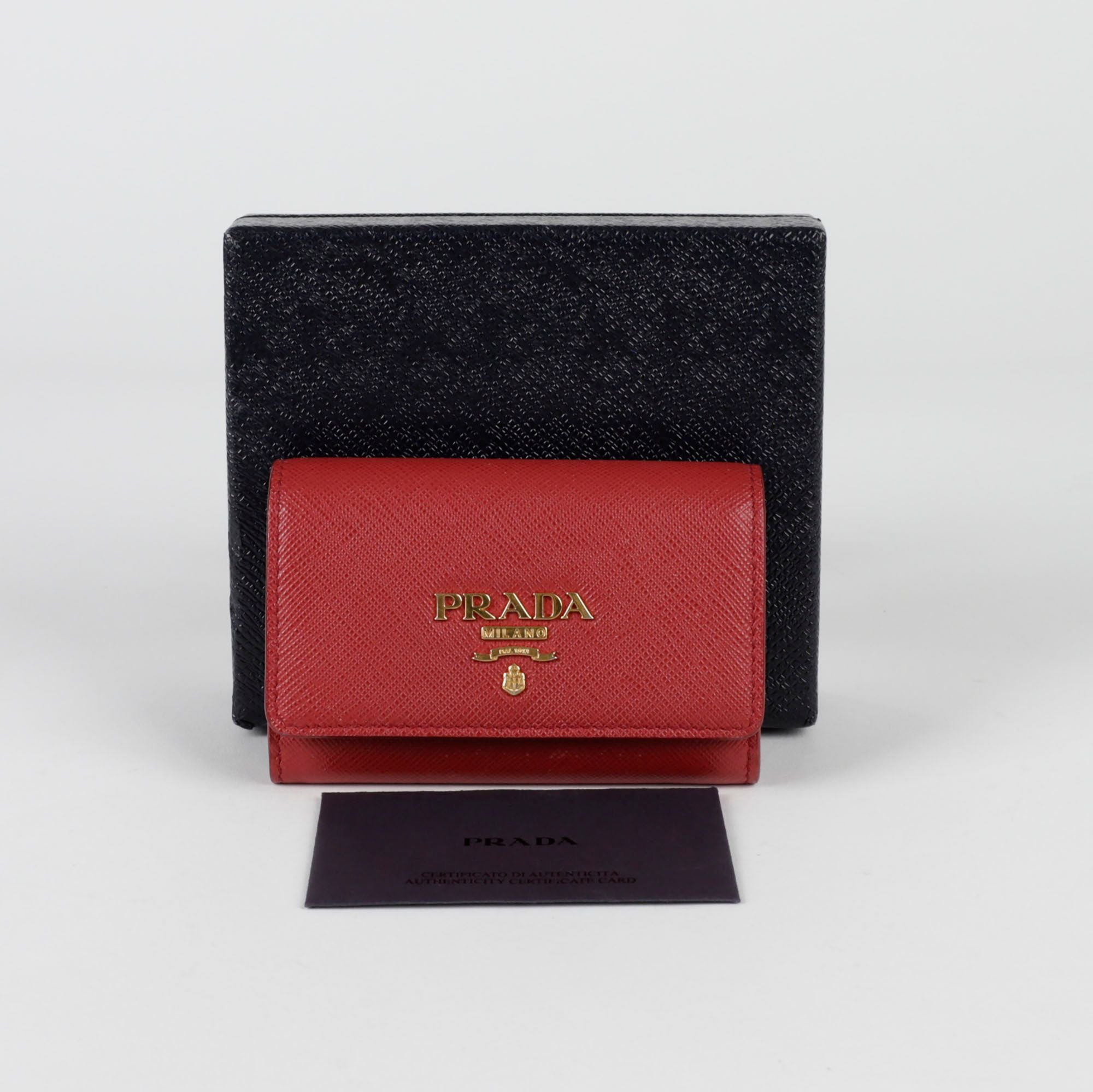 Prada Logo Card Wallet 1MH027