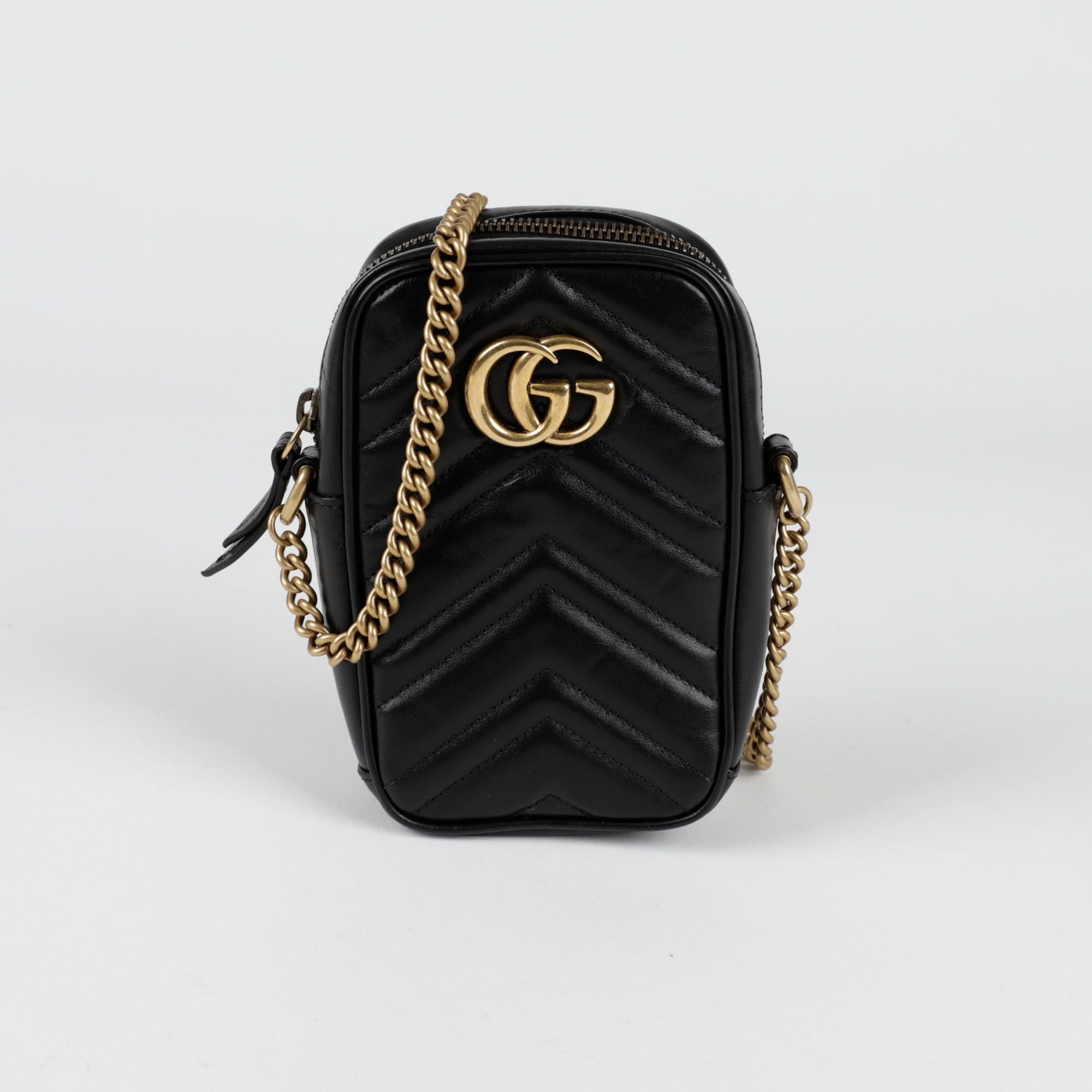 Gucci GG Mamont Mini Shoulder Crossbody Bag 598597