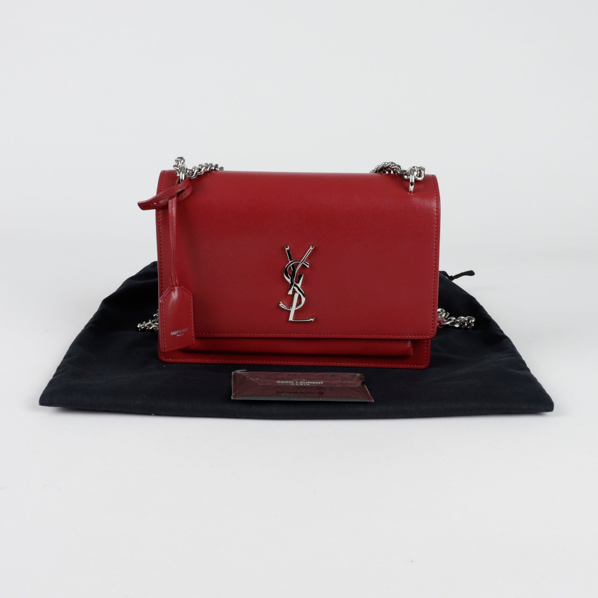 Saint Laurent Sunset Medium Chain Shoulder Crossbody Bag 442906