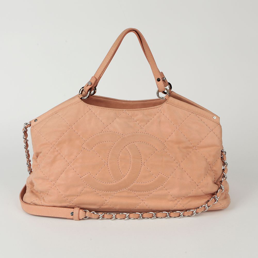 CHANEL Sparkle CC Logo Tote Shoulder Bag A67041