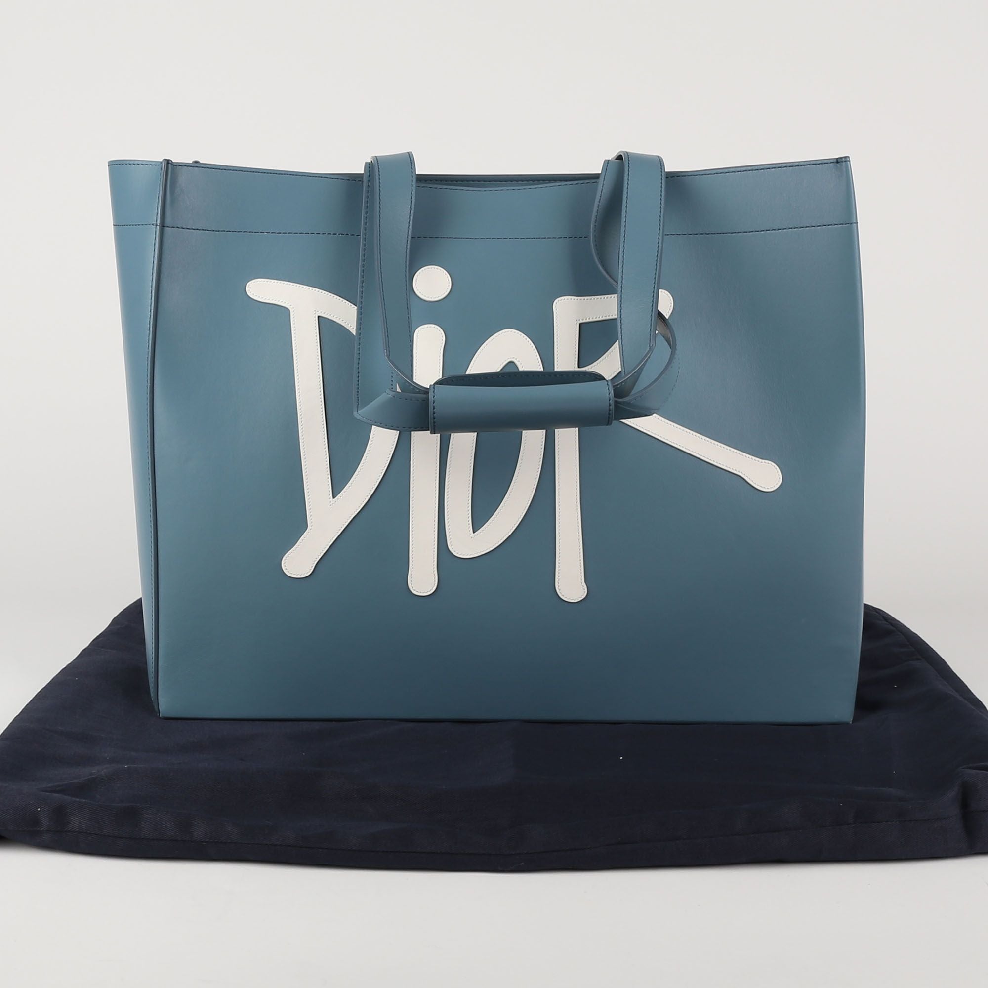 Dior Blue Leather Shoulder Bag 1DOSH153YZI