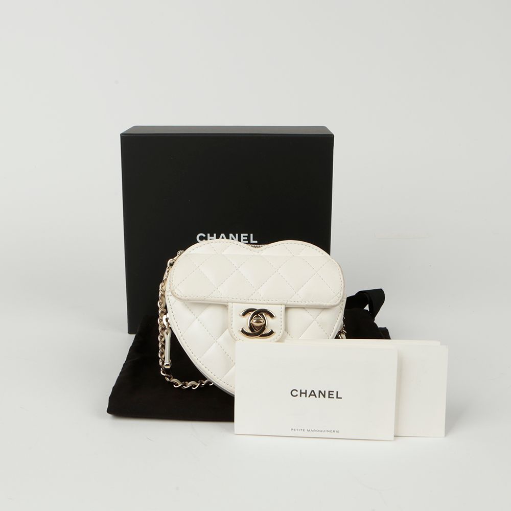 CHANEL Heart Mini Shoulder Crossbody Bag AP2784