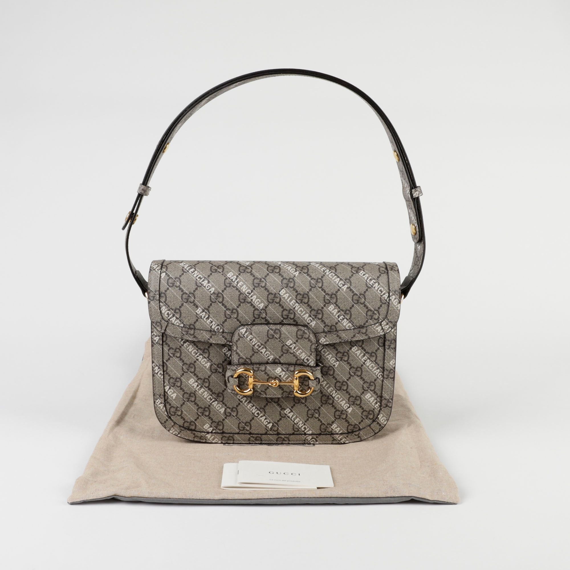 Gucci Hack Project Horsebit 1955 Small Shoulder Bag 602204