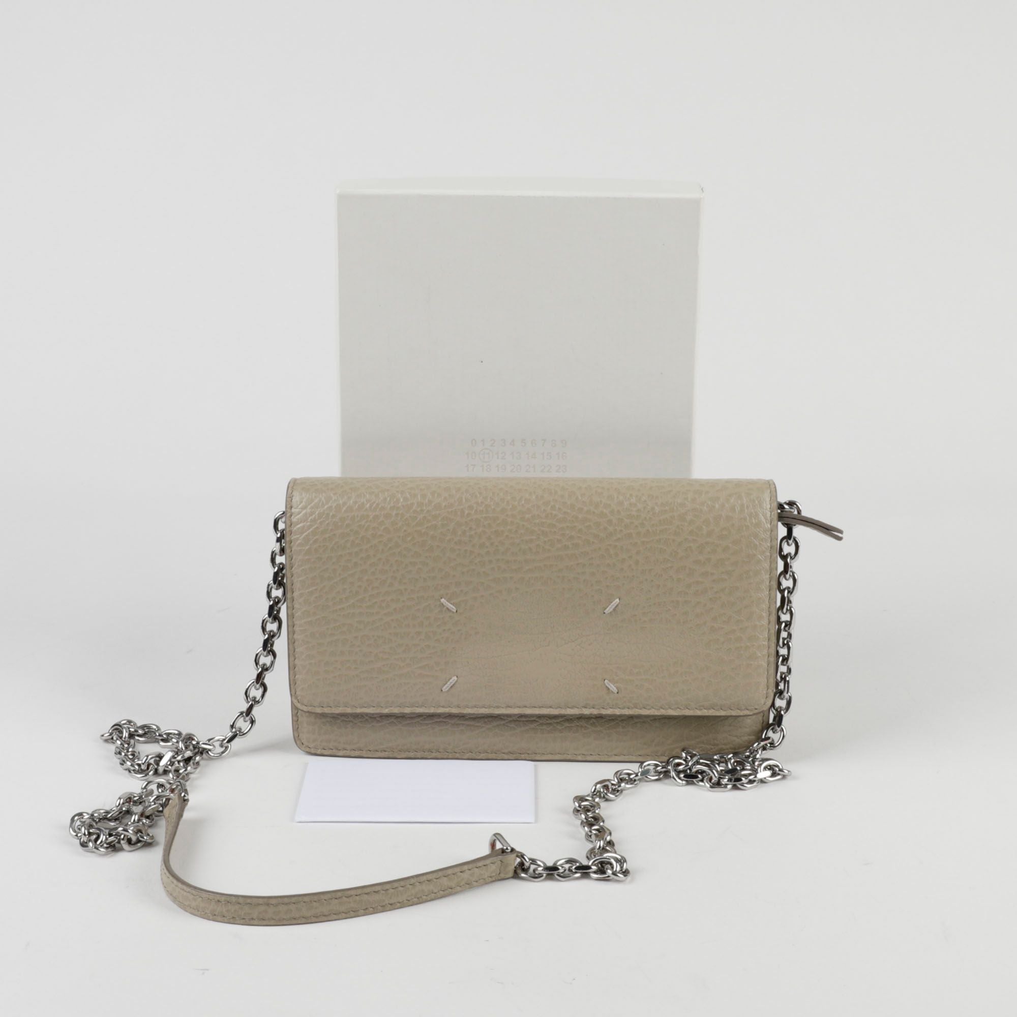 Maison Margiela Stitch Chain Wallet Crossbody S56UI0147