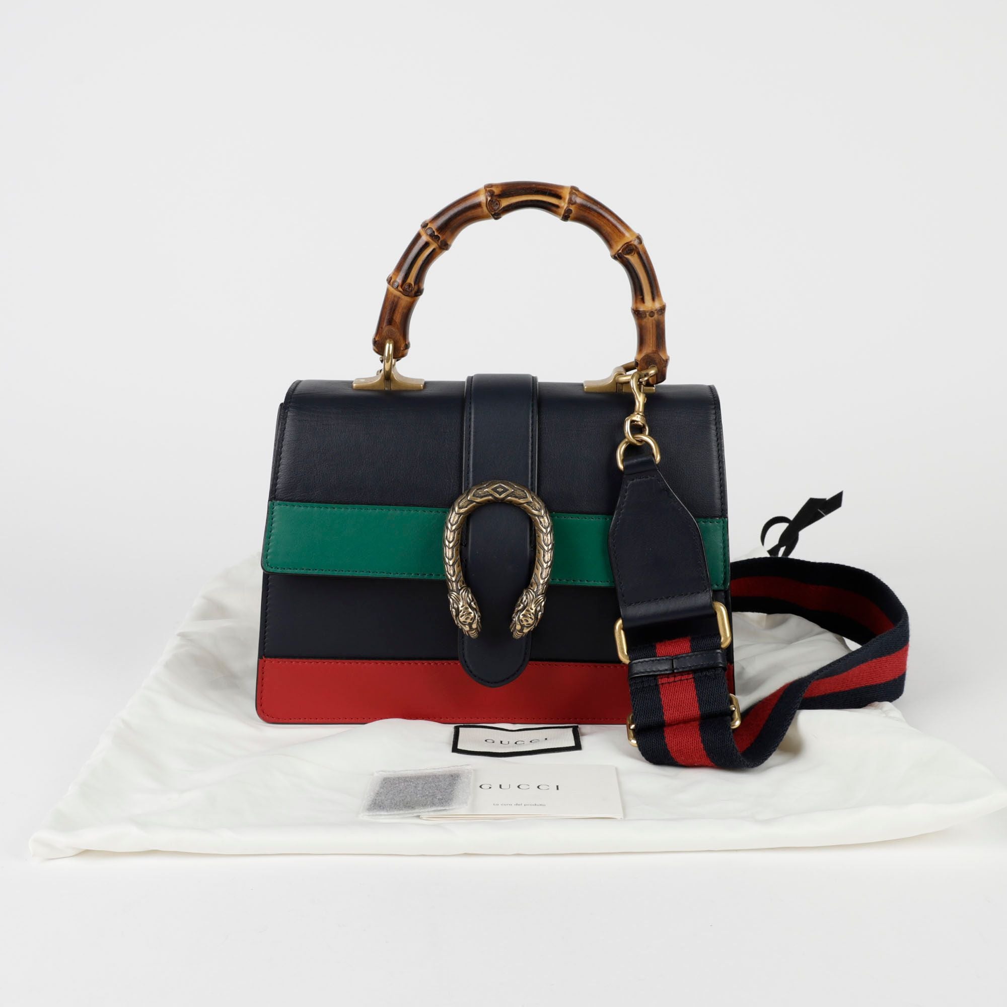 Gucci Snake Print Top Handle Tote Bag 448075