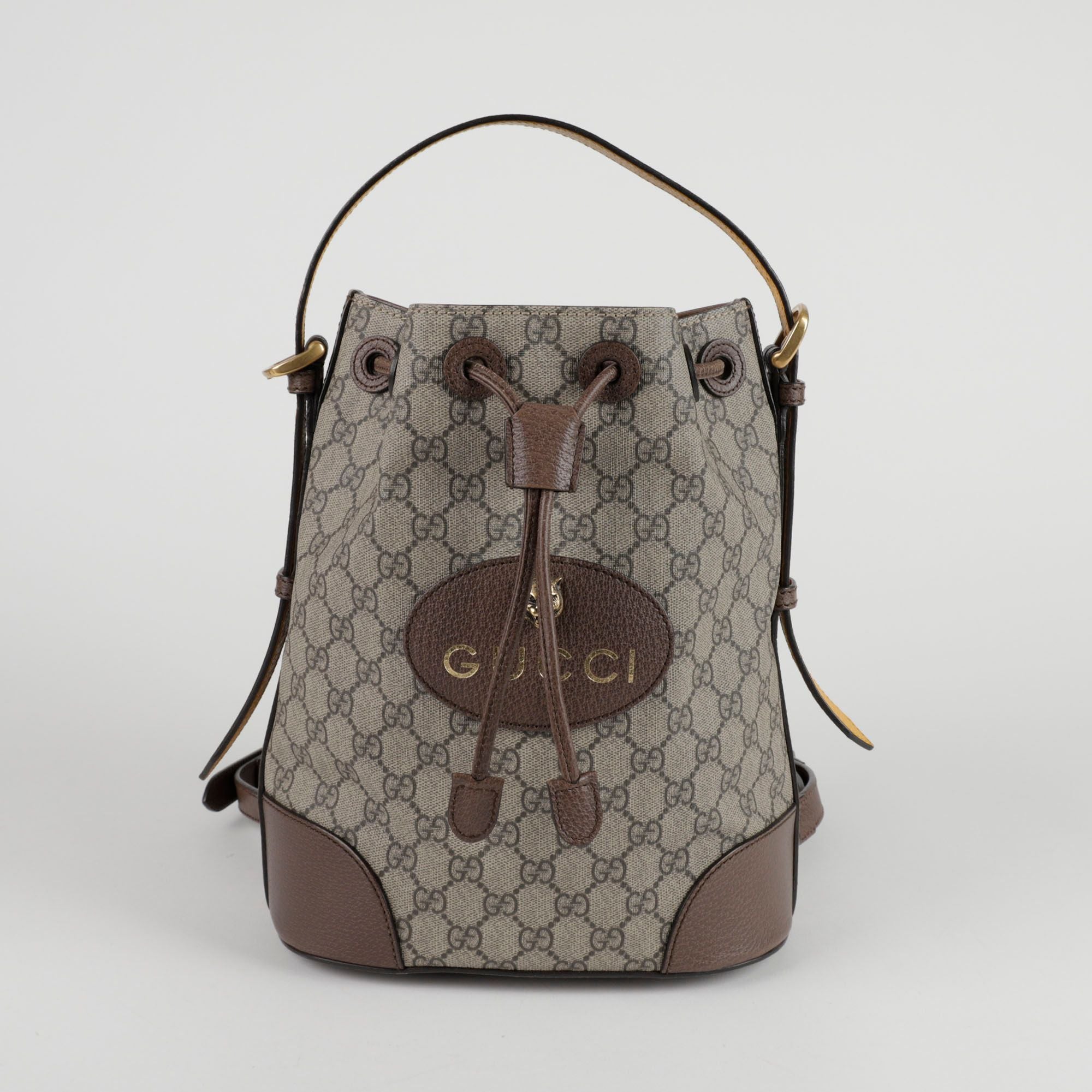 Gucci Vintage Bucket Shoulder Backpack 473875