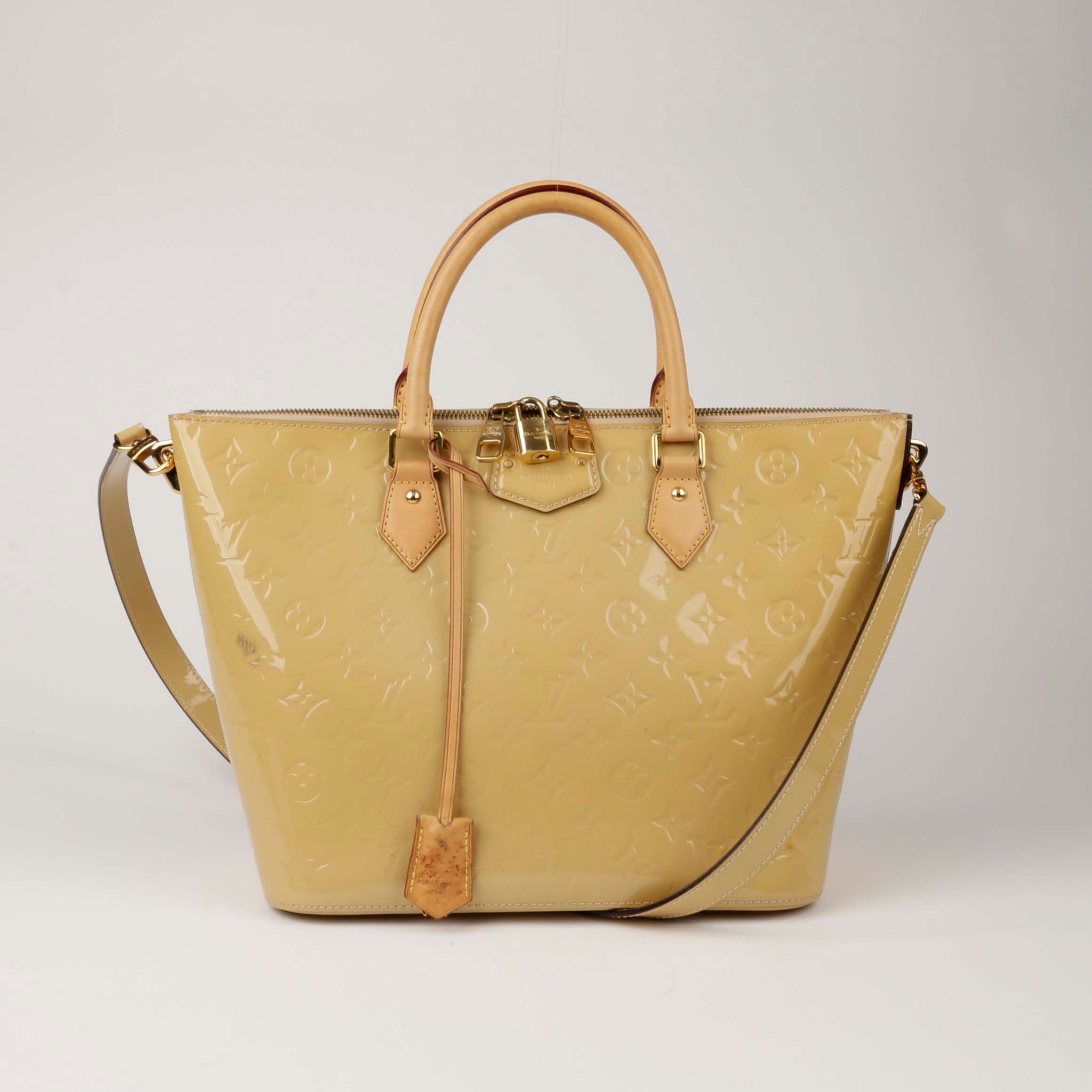 Louis Vuitton Vernis Leather Montebello Tote Shoulder Bag M90163