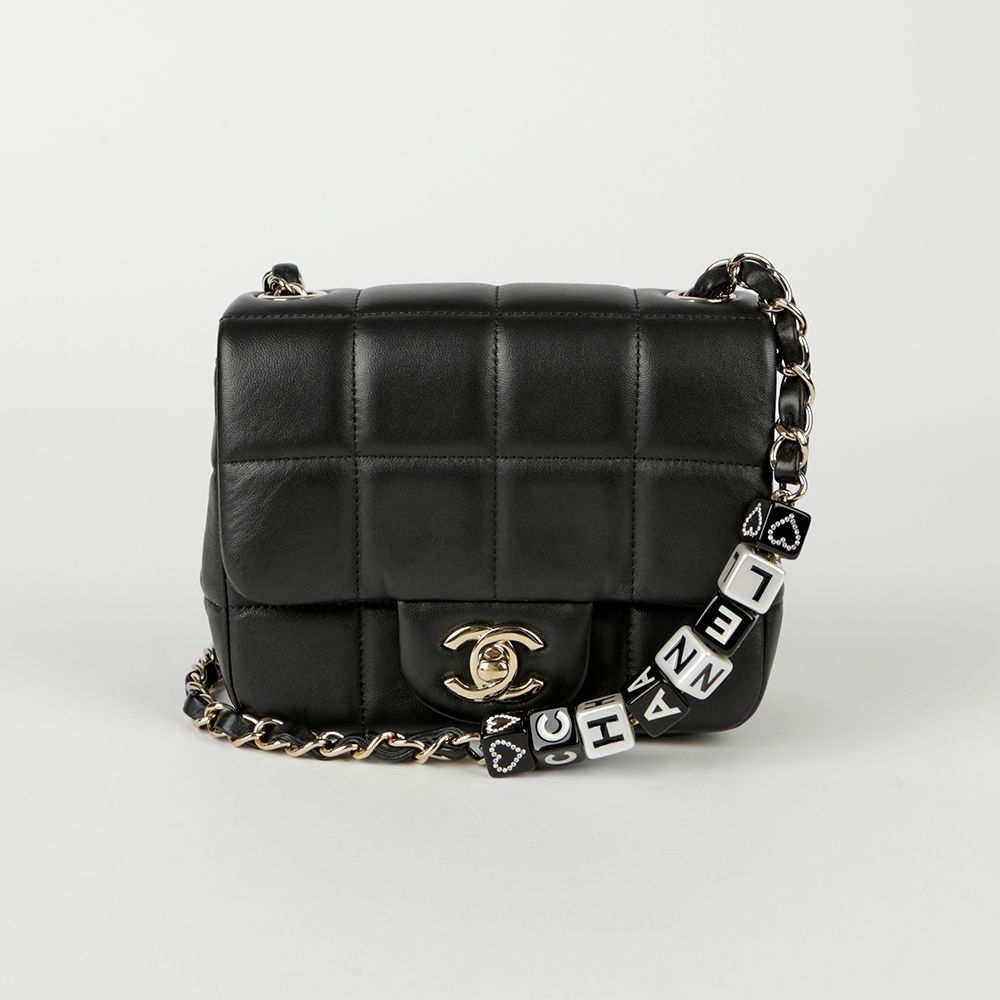 CHANEL Cube Chain Mini Shoulder Bag SKU AS3744