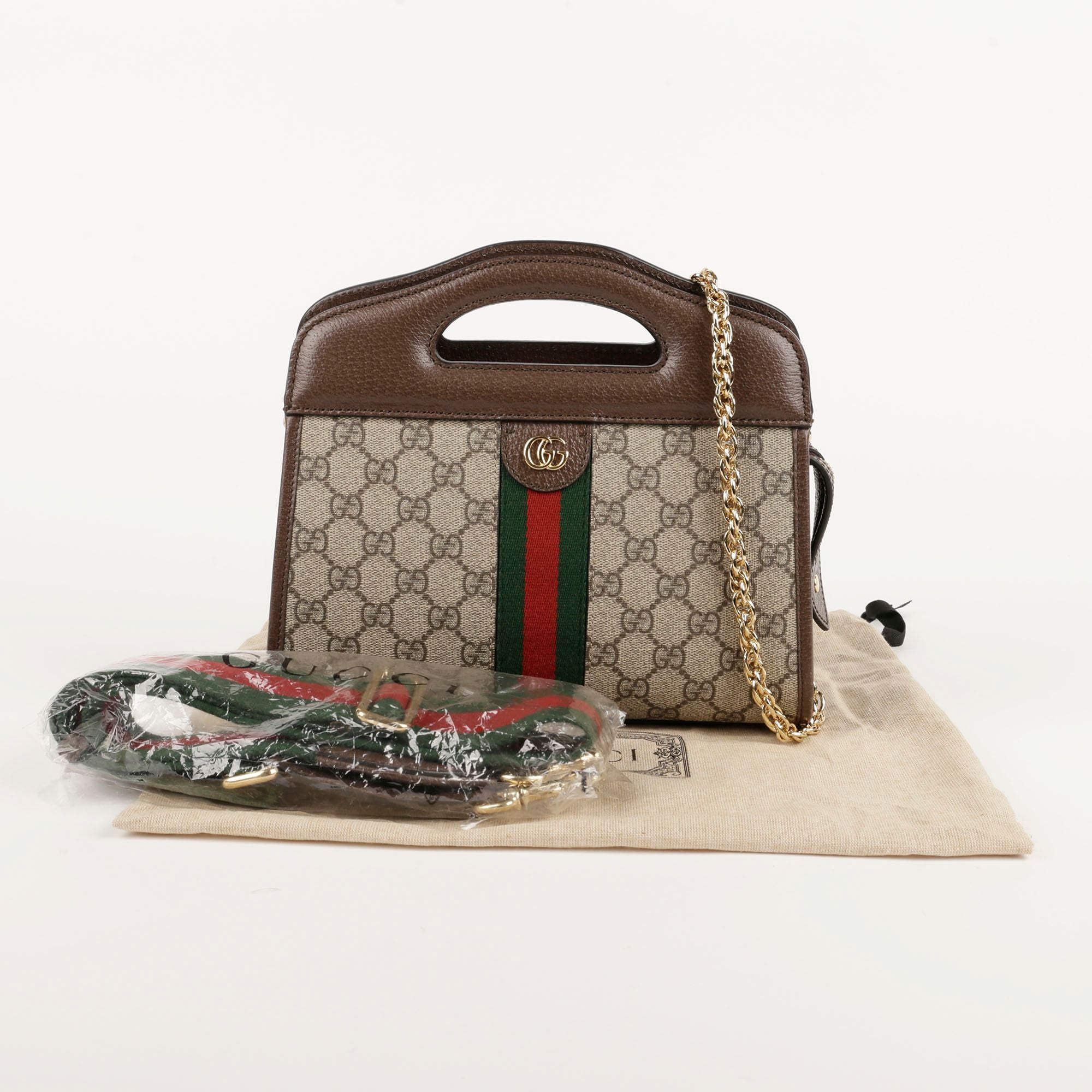 Gucci Small Tote Bag with Shoulder Strap 693724