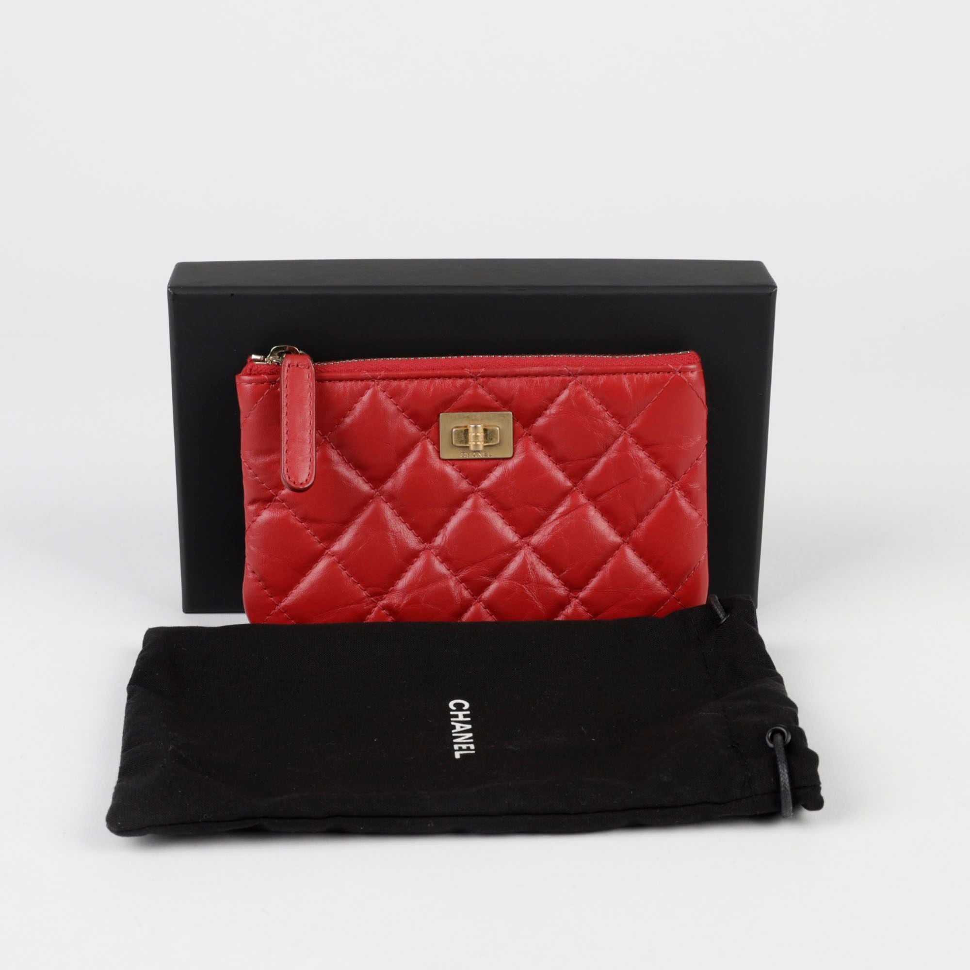 CHANEL Mini Calfskin Pouch A82724