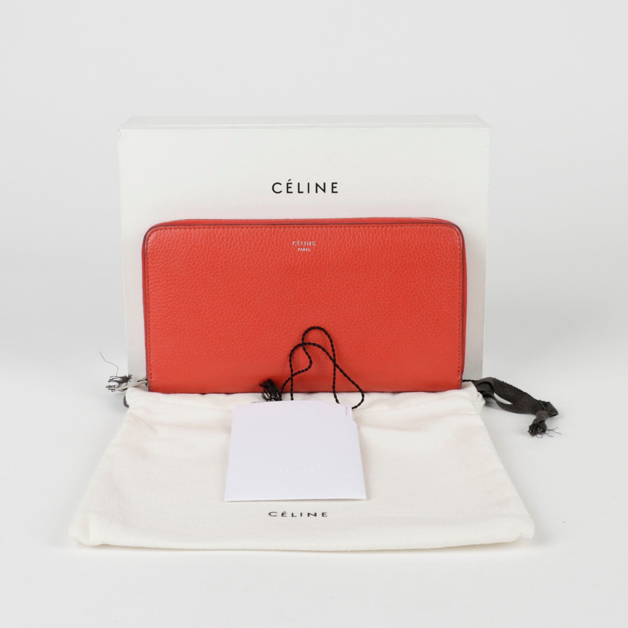 Celine Zip Around Large Wallet 101873JFL