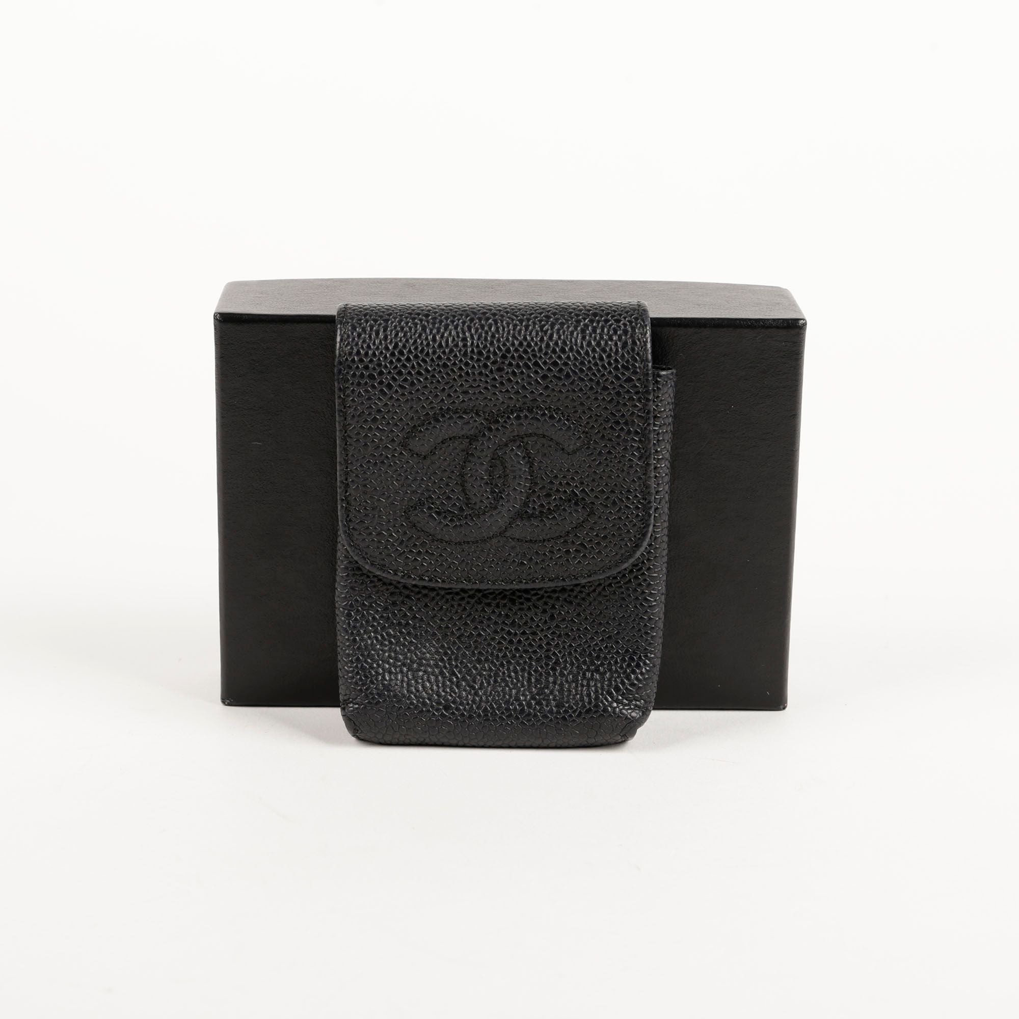 CHANEL Caviar Cigarette Case SKU123