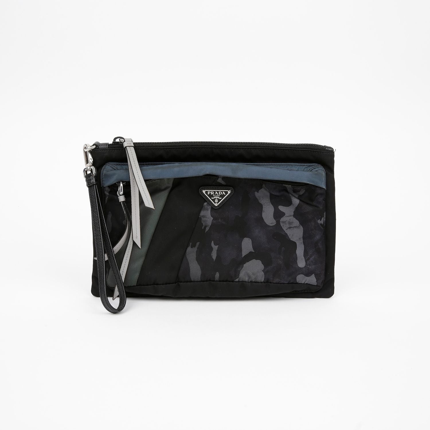 Prada CAMO Strap Clutch 2NH07D