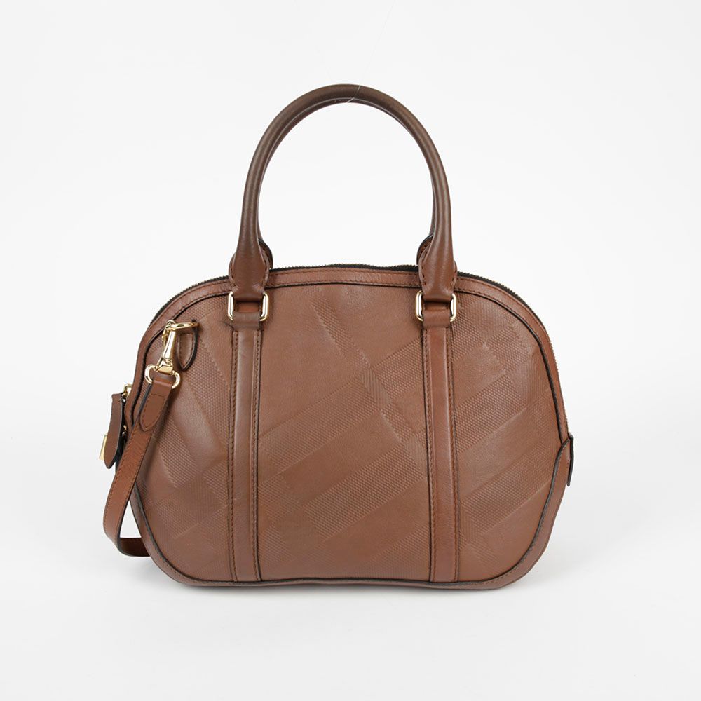 Burberry Small Brown Leather Orchard Tote and Shoulder Bag 3939325