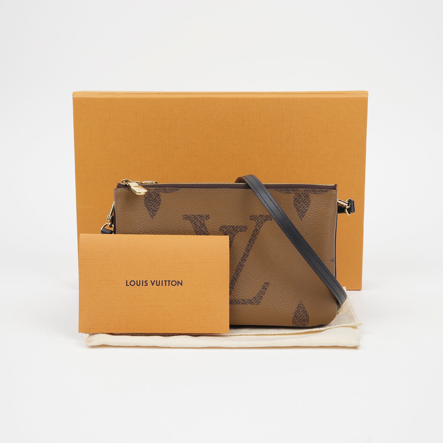 Louis Vuitton Double House Pochette Shoulder Crossbody Bag M69203