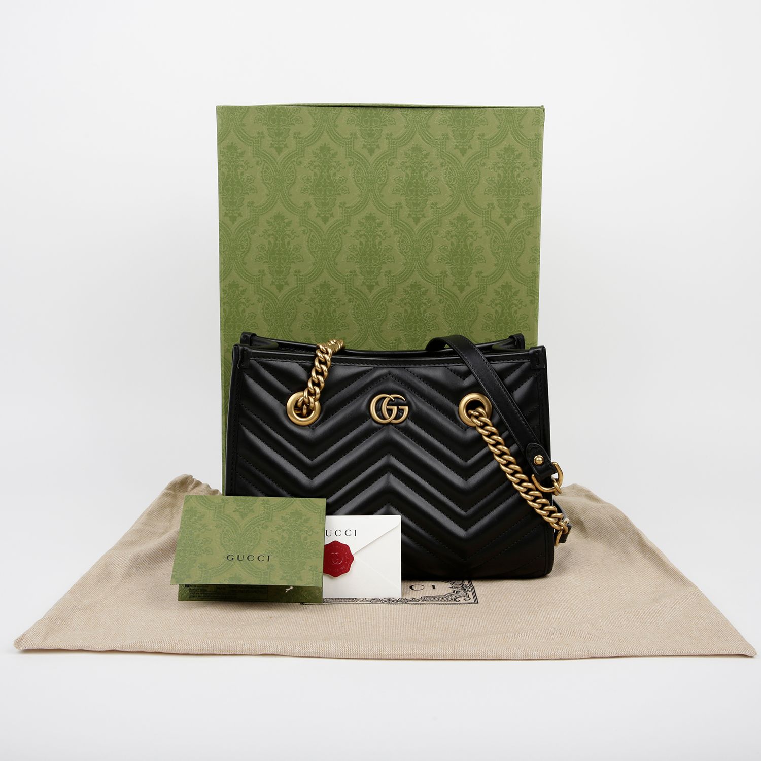 Gucci GG Mamont Small Tote Shoulder Bag 779727