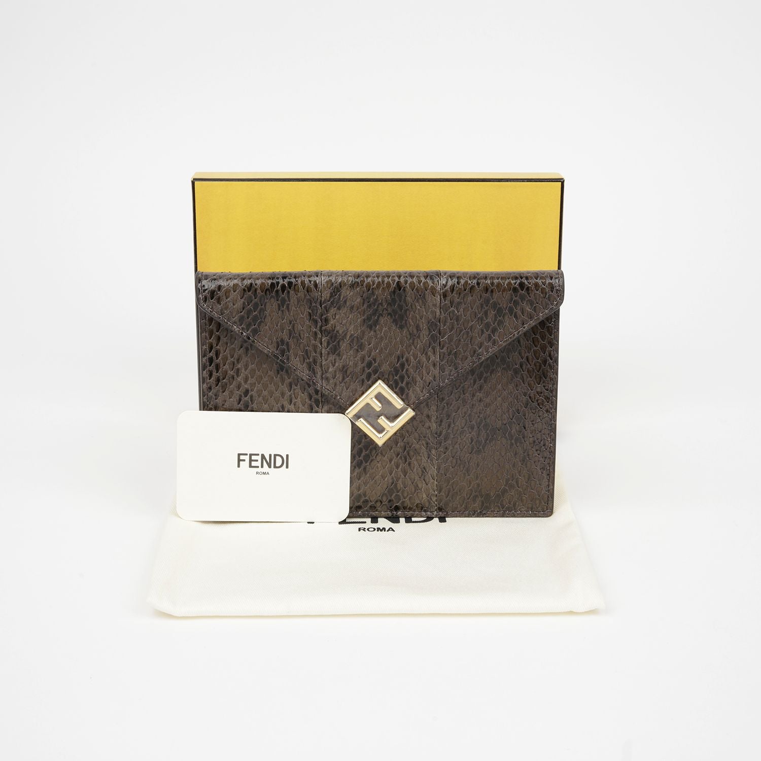 Fendi Flat Pouch with FF Logo - 8N0151