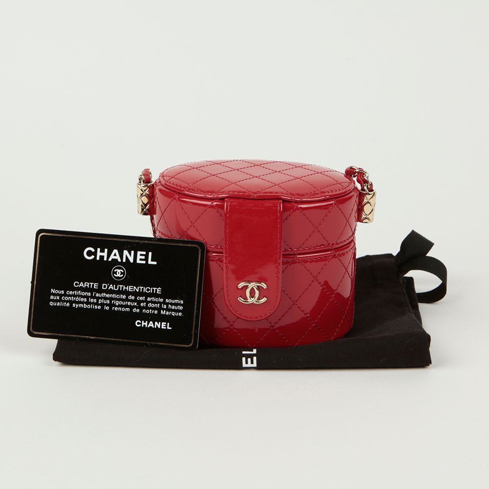 CHANEL Cosmetic Mini Case Shoulder Crossbody Bag AP1573