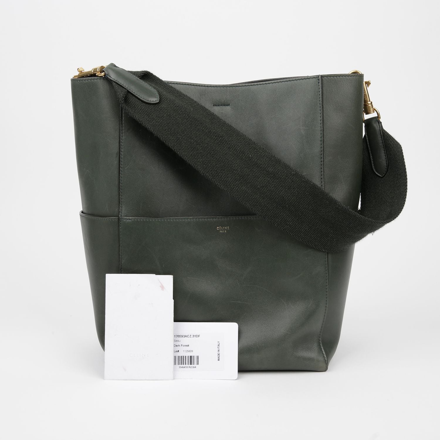 Celine Medium Bucket Shoulder Bag 176593ACZ