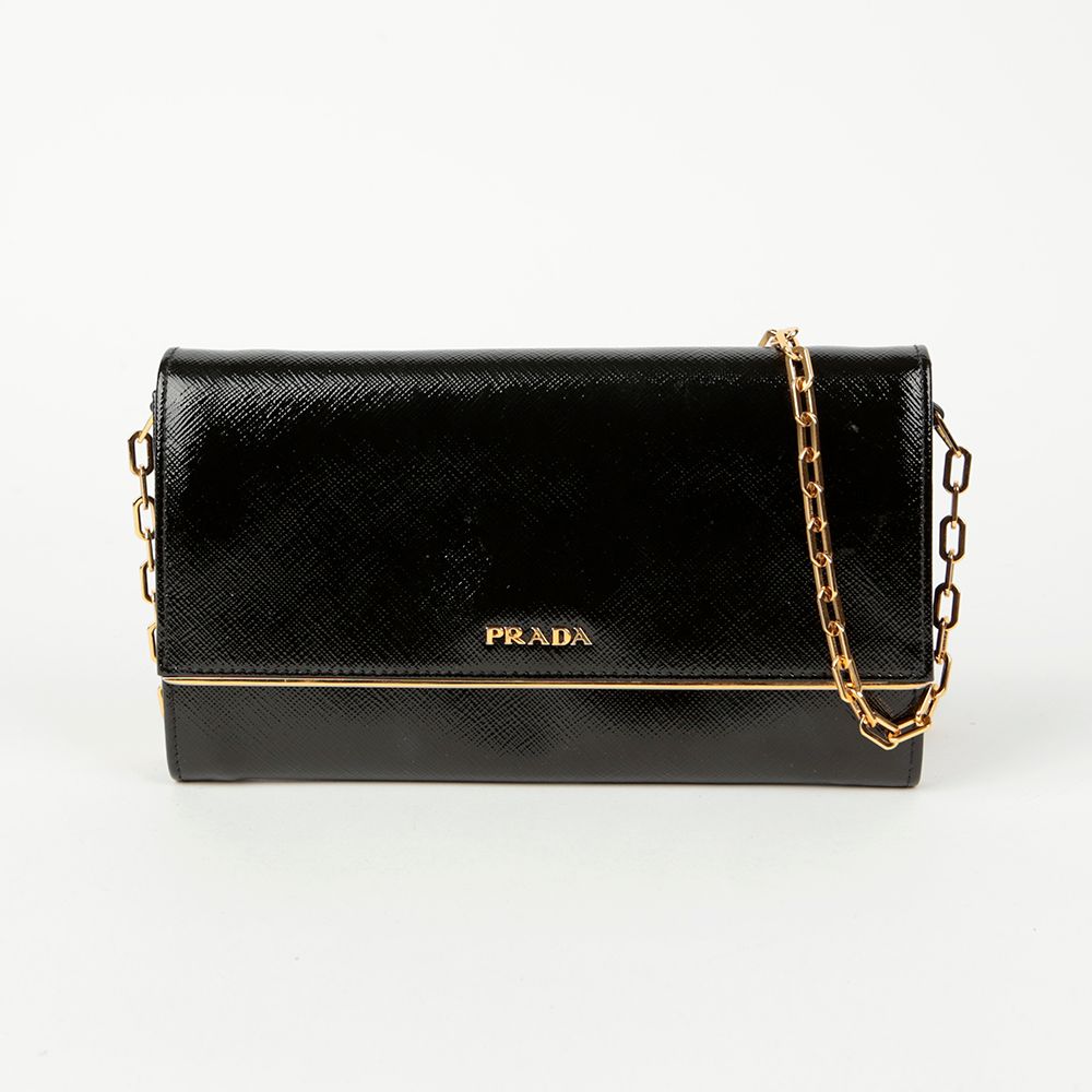 Prada Chain Wallet with Crossbody Strap BT0920