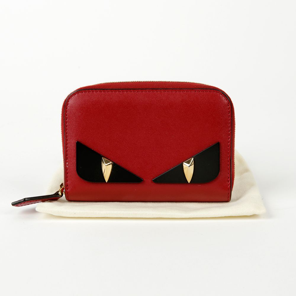 Fendi Bug Embossed Wallet 8M0313