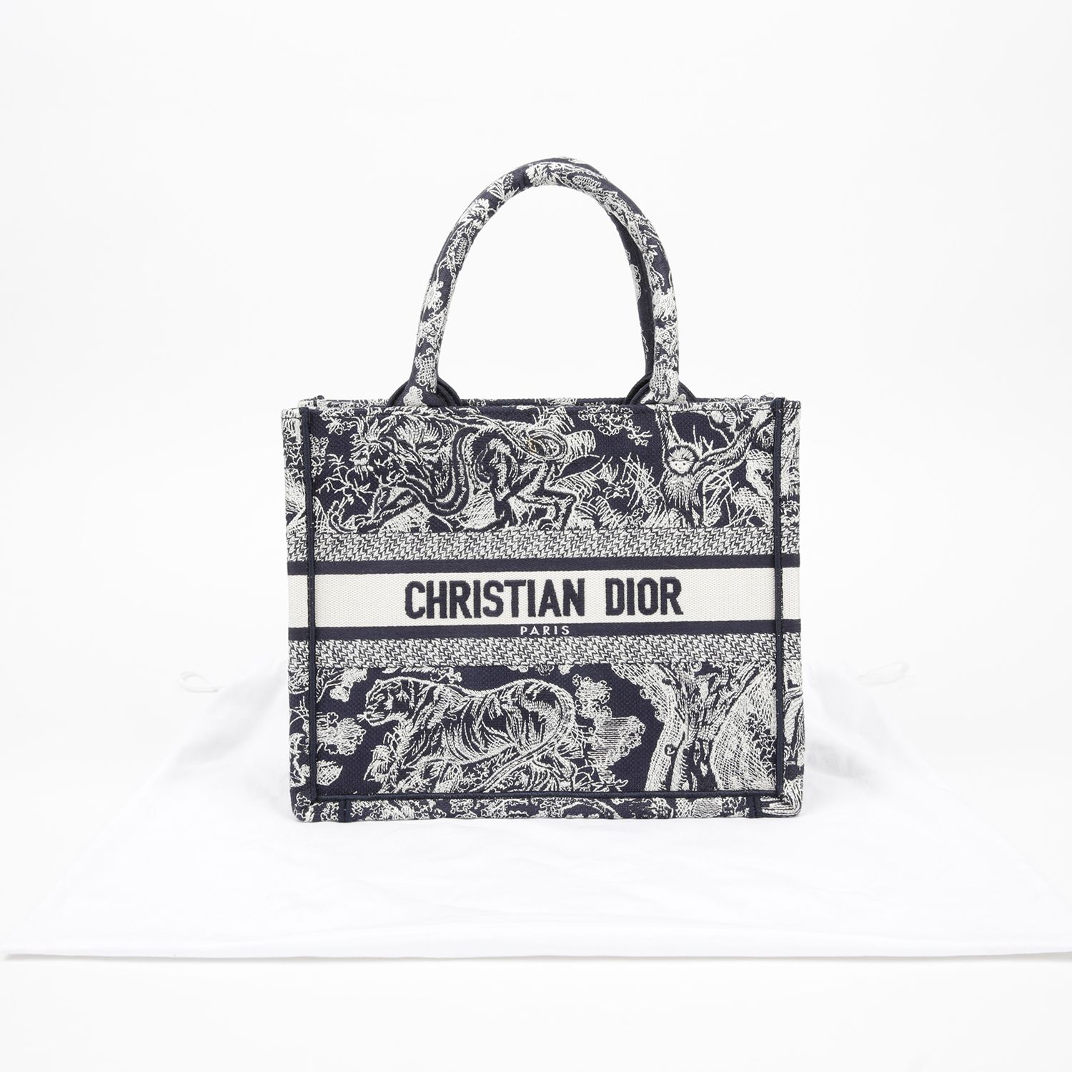 Dior Small Tote Bag M1265ZRGO - Blue (SKU: M1265ZRGO)